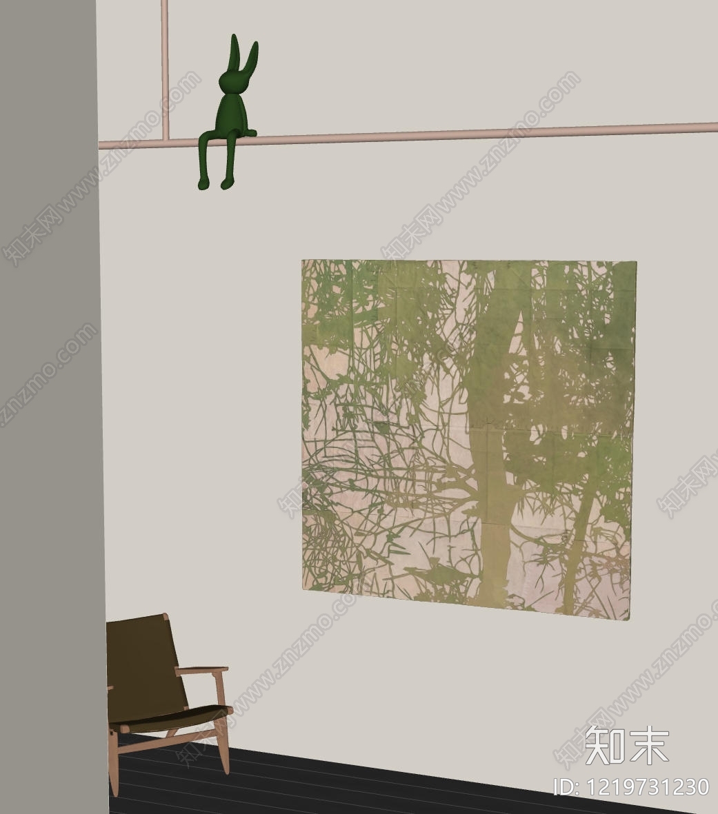极简儿童挂画SU模型下载【ID:1219731230】