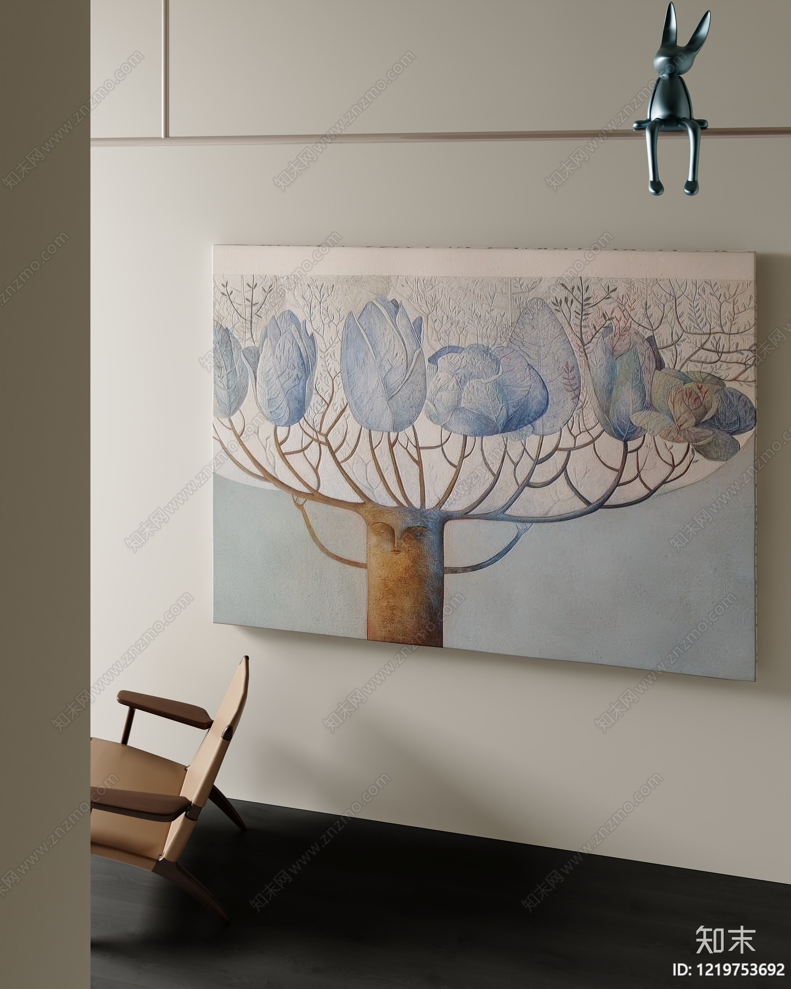 极简儿童挂画SU模型下载【ID:1219753692】