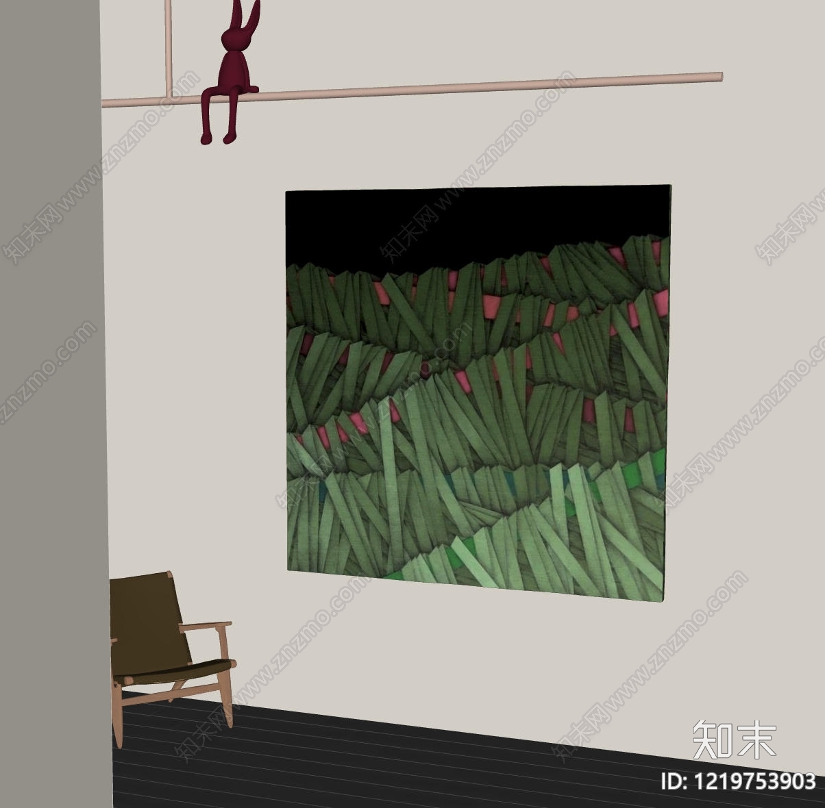 北欧油画SU模型下载【ID:1219753903】