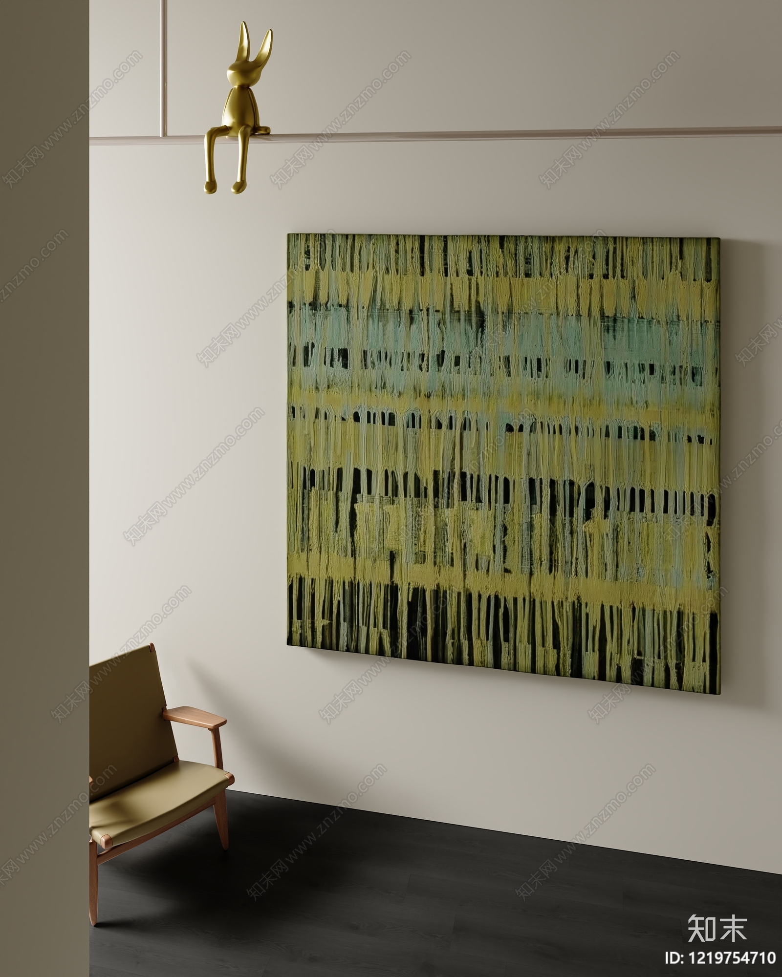 极简儿童挂画SU模型下载【ID:1219754710】