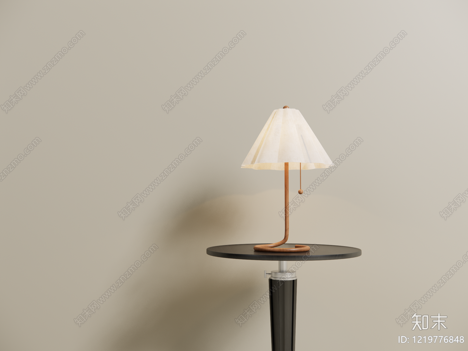 日式台灯SU模型下载【ID:1219776848】