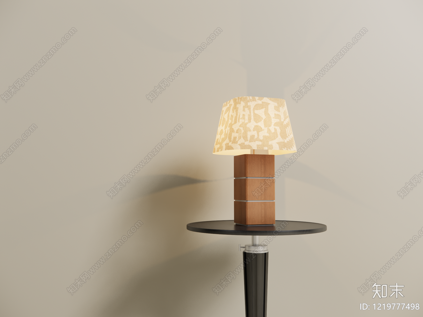 现代简约台灯SU模型下载【ID:1219777498】