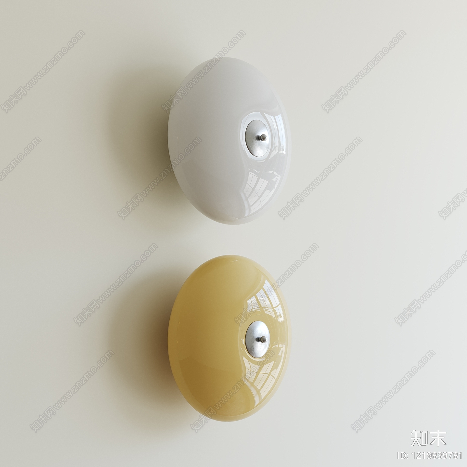极简壁灯3D模型下载【ID:1219839781】