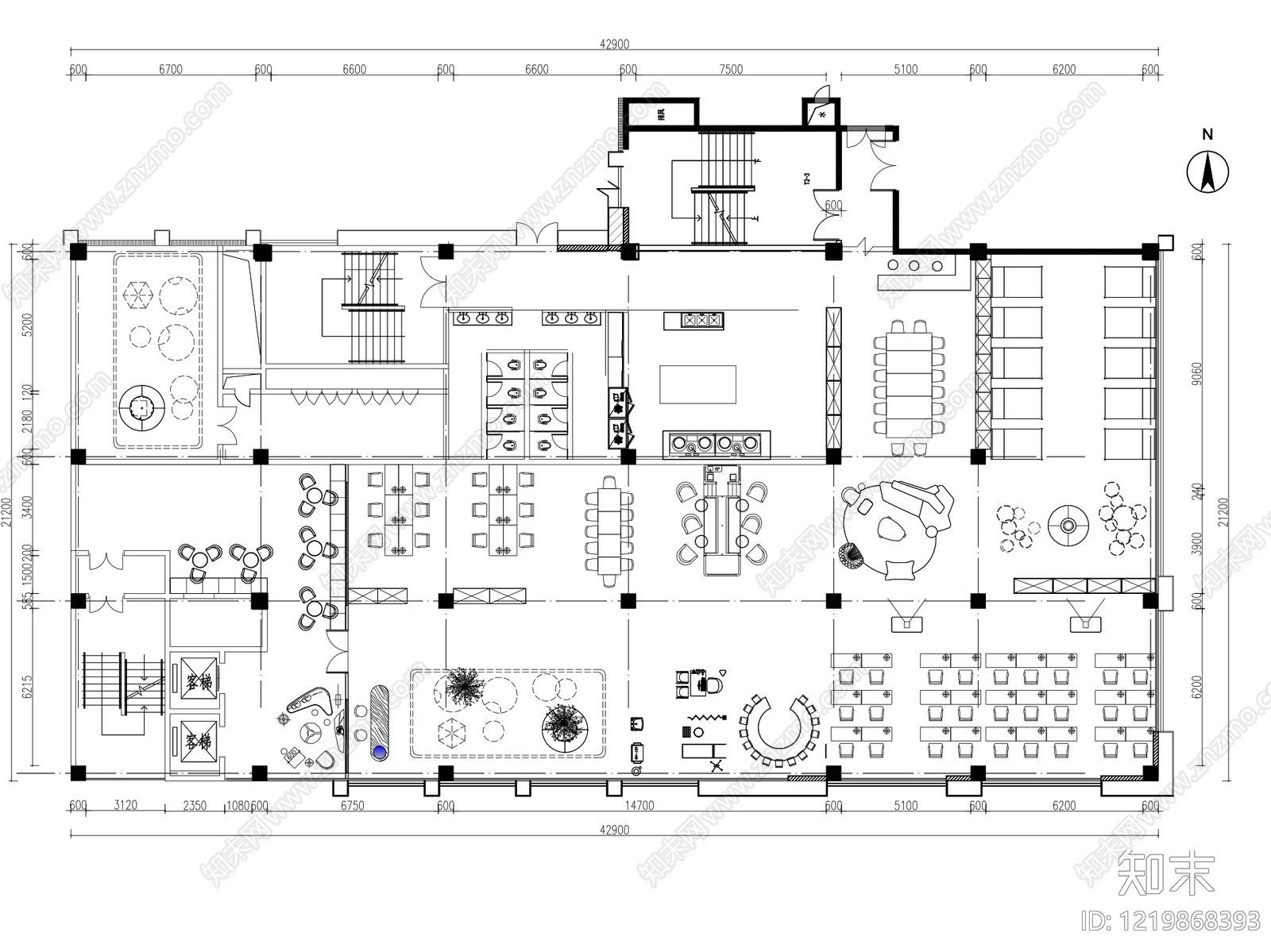 其他休闲娱乐空间cad施工图下载【ID:1219868393】