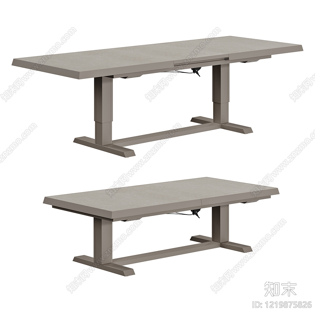 极简主义餐桌3D模型下载【ID:1219875826】