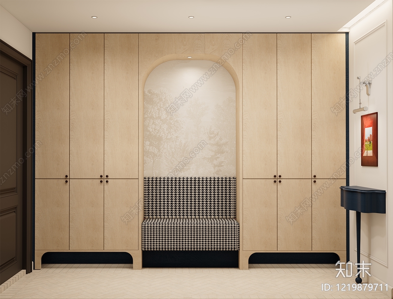 现代玄关SU模型下载【ID:1219879711】