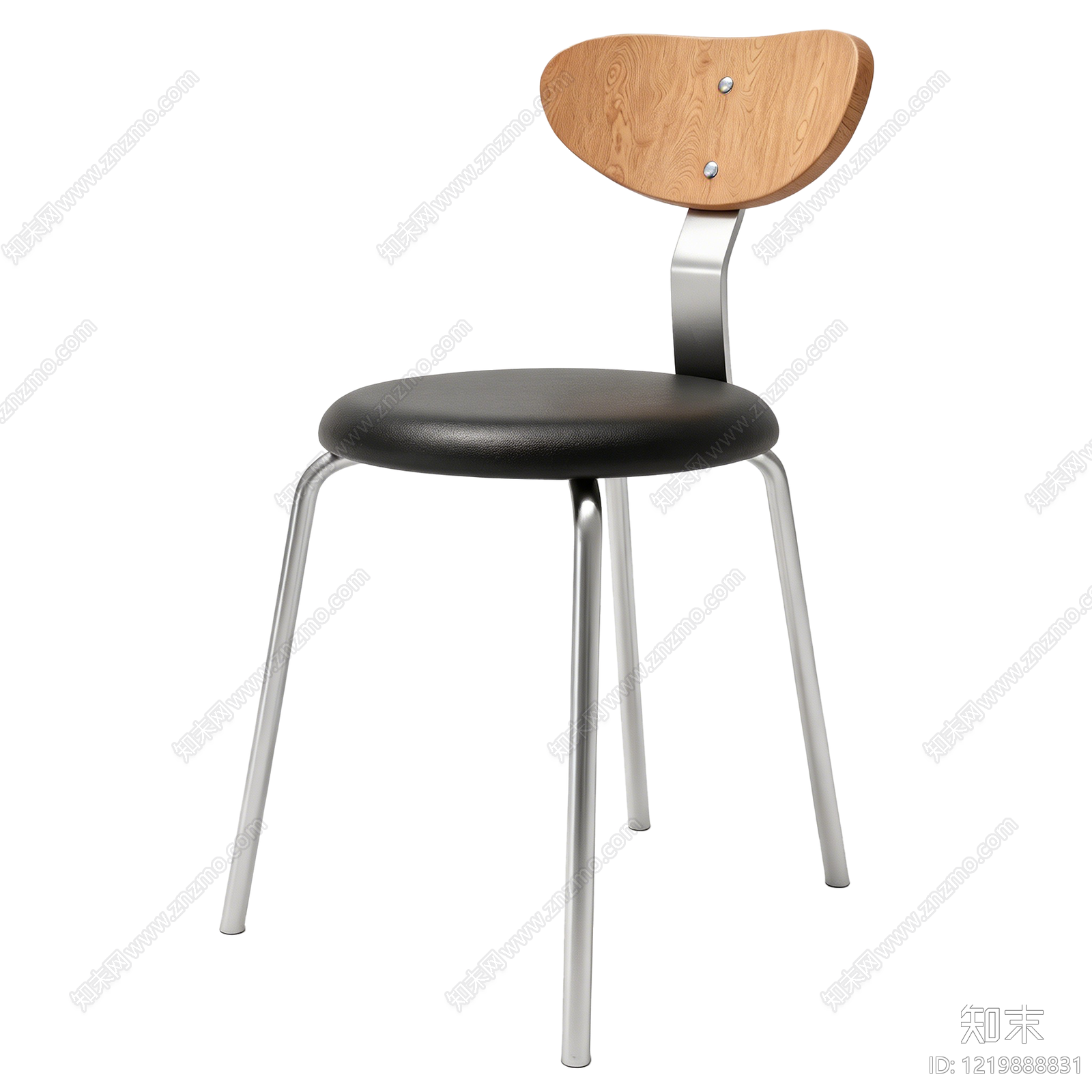 北欧餐椅3D模型下载【ID:1219888831】