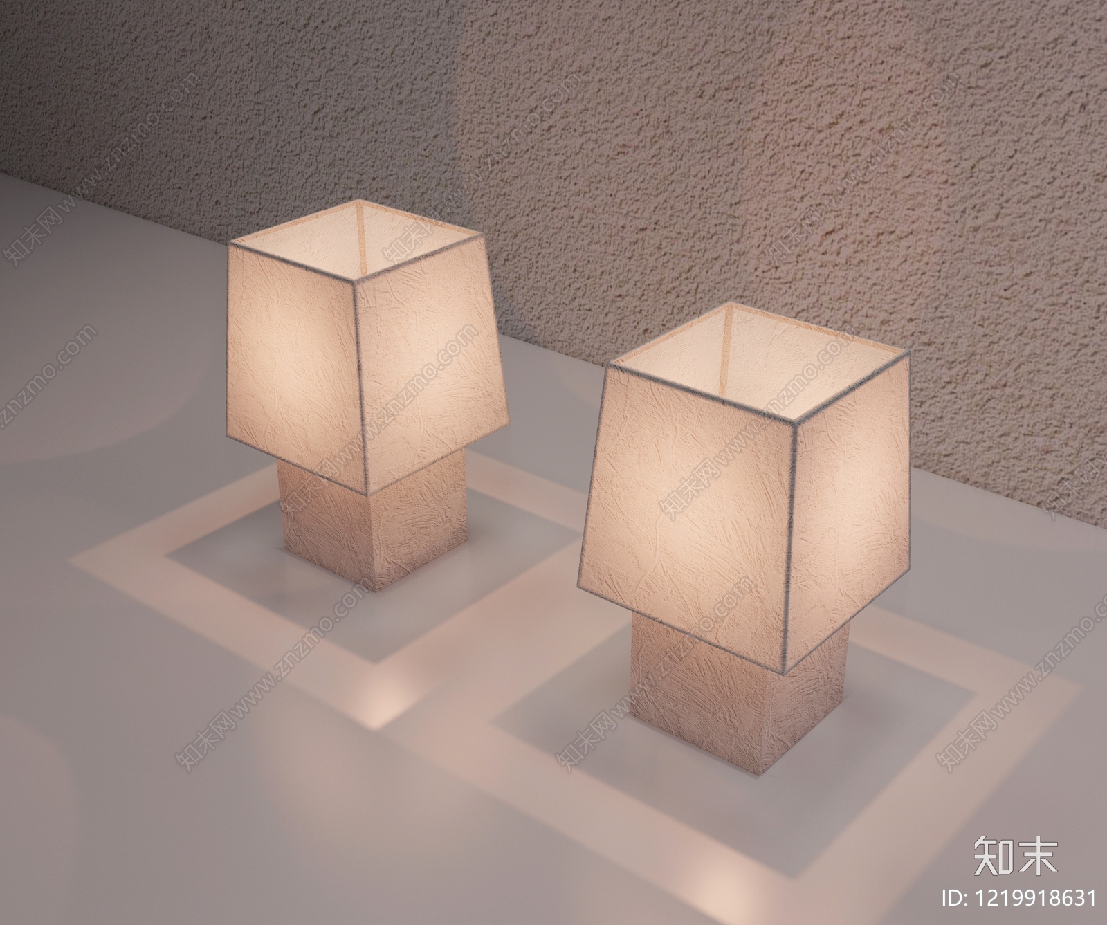 侘寂台灯3D模型下载【ID:1219918631】