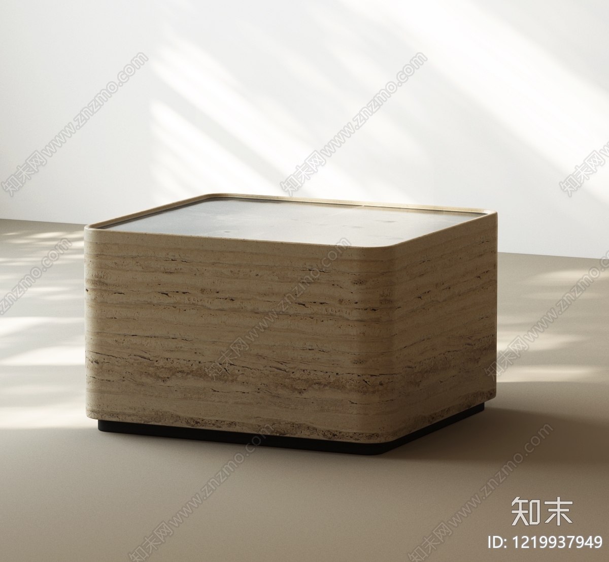 极简茶几SU模型下载【ID:1219937949】