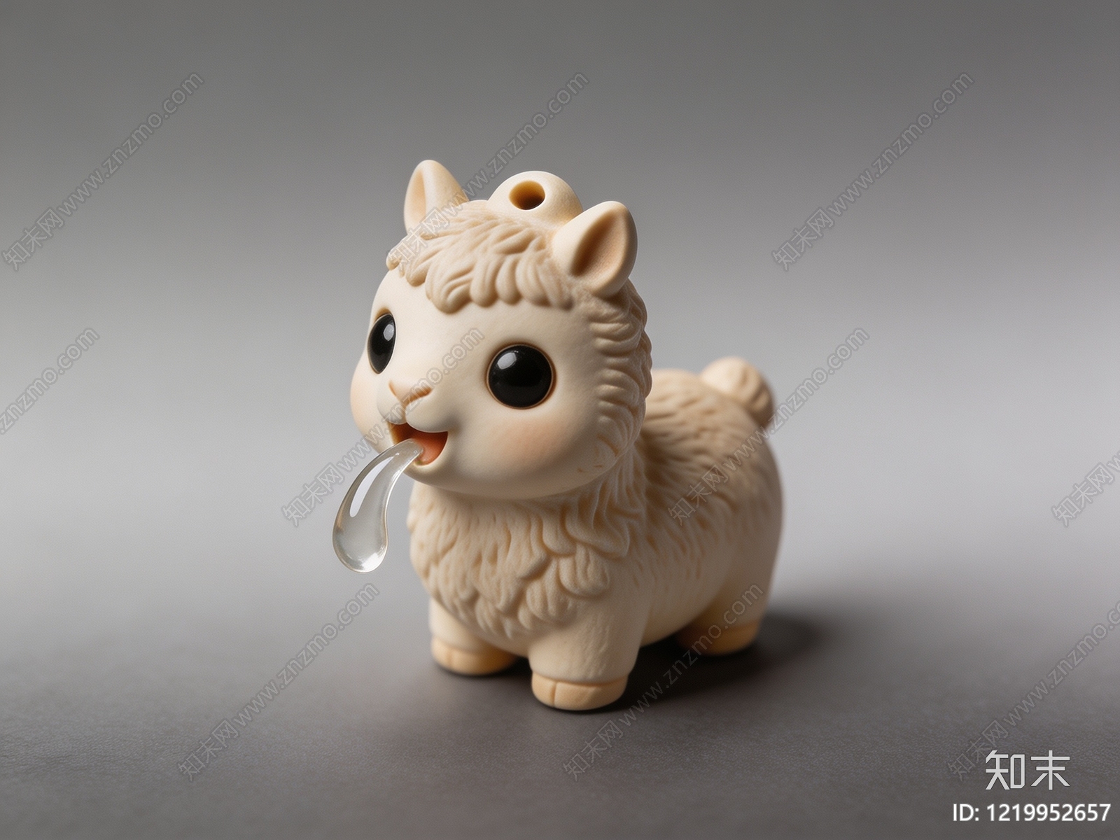 奶油风雕塑SU模型下载【ID:1219952657】