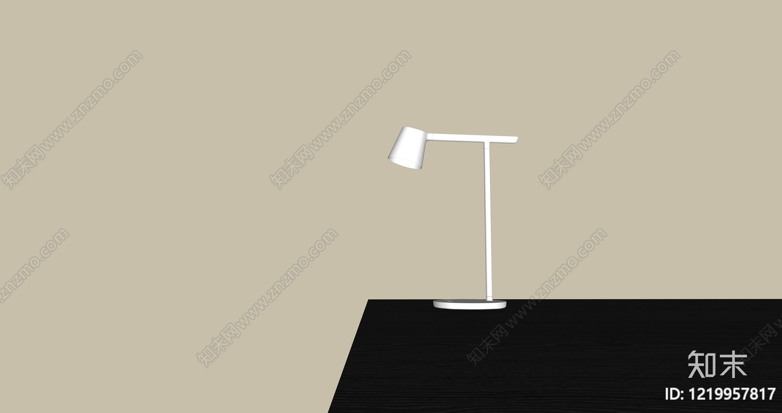 极简台灯3D模型下载【ID:1219957817】