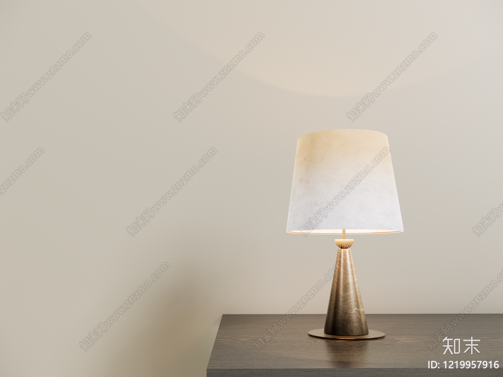 现代简约台灯3D模型下载【ID:1219957916】