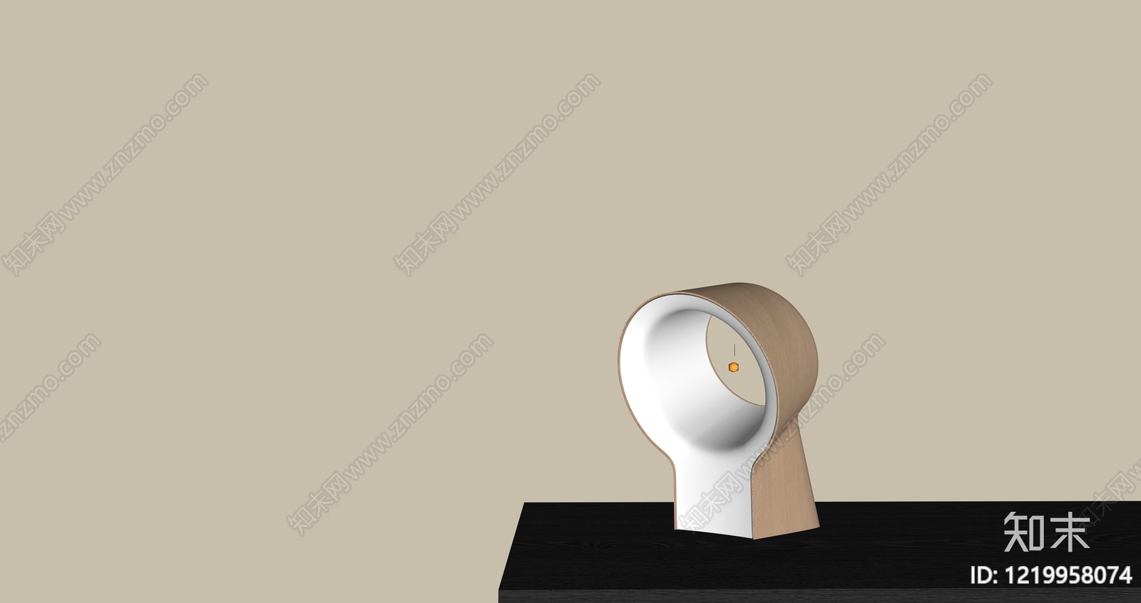 极简台灯3D模型下载【ID:1219958074】