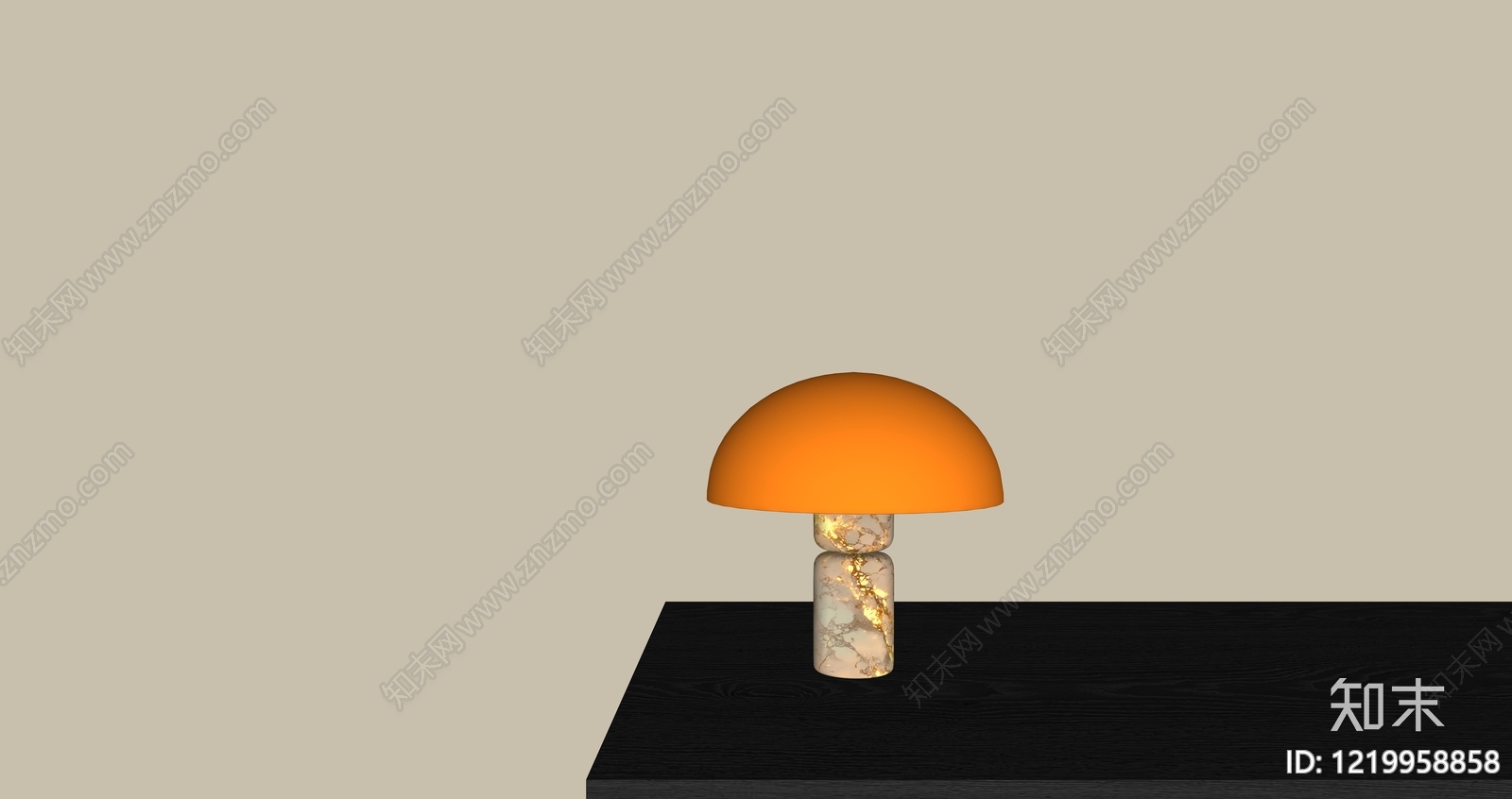 现代简约台灯3D模型下载【ID:1219958858】