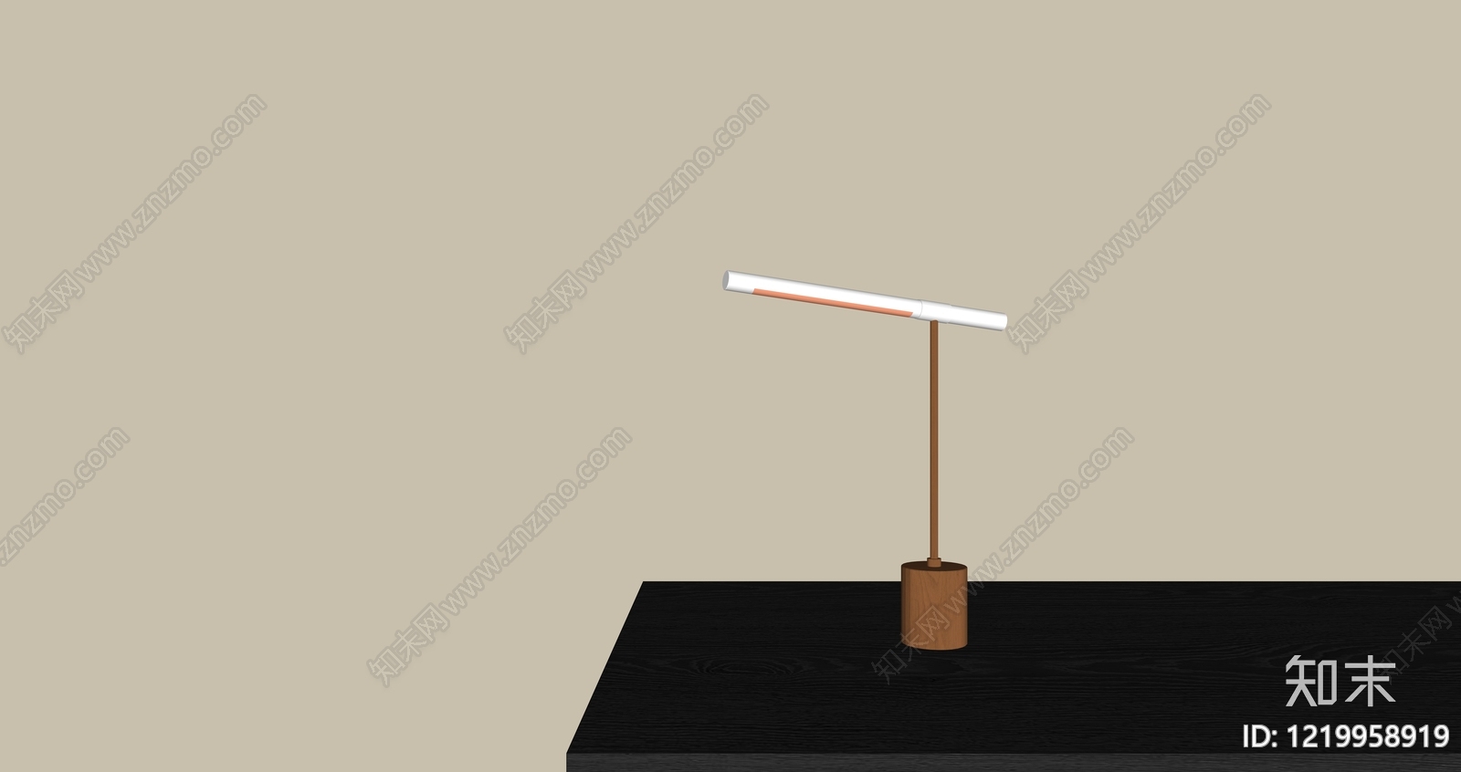 极简台灯3D模型下载【ID:1219958919】