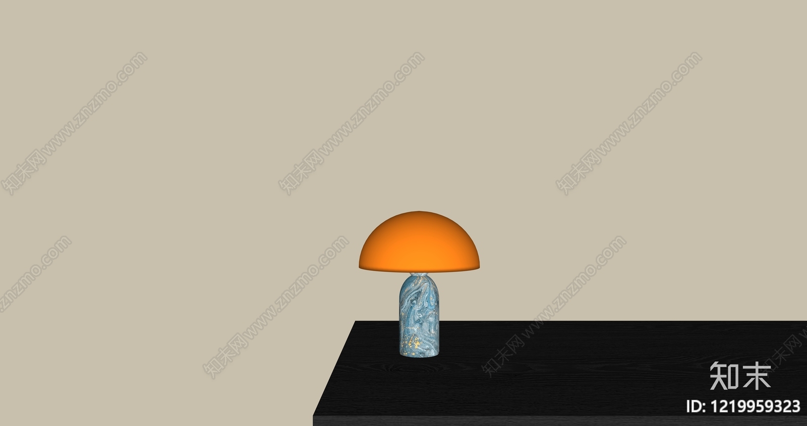 现代简约台灯3D模型下载【ID:1219959323】
