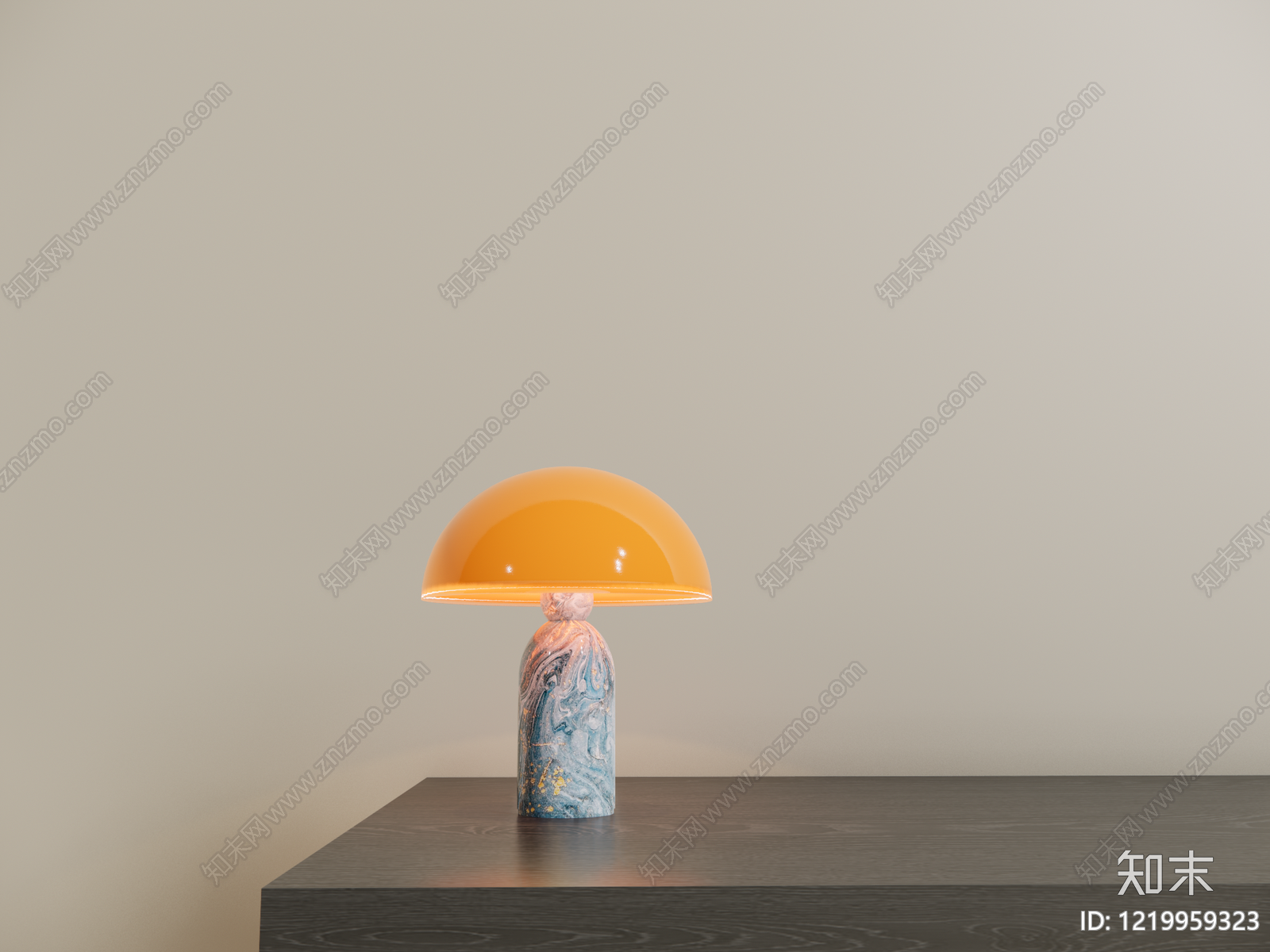 现代简约台灯3D模型下载【ID:1219959323】