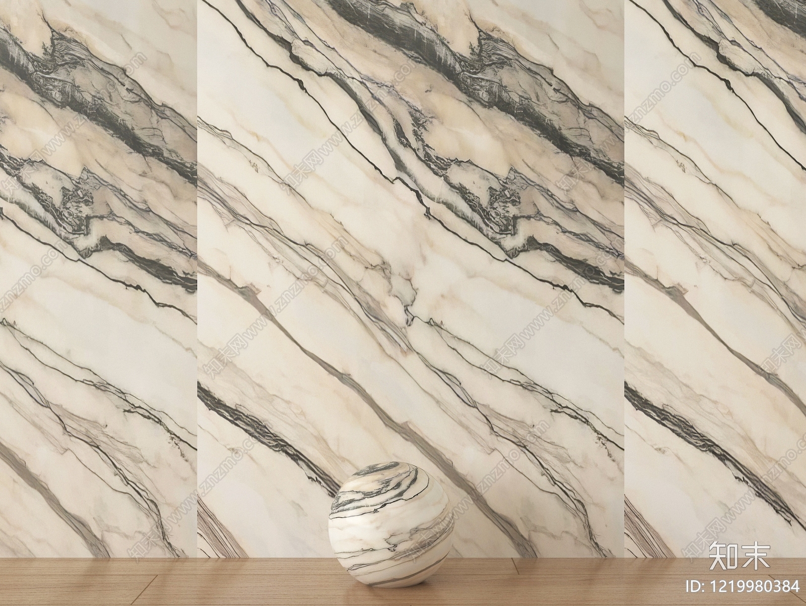 极简电视背景墙3D模型下载【ID:1219980384】