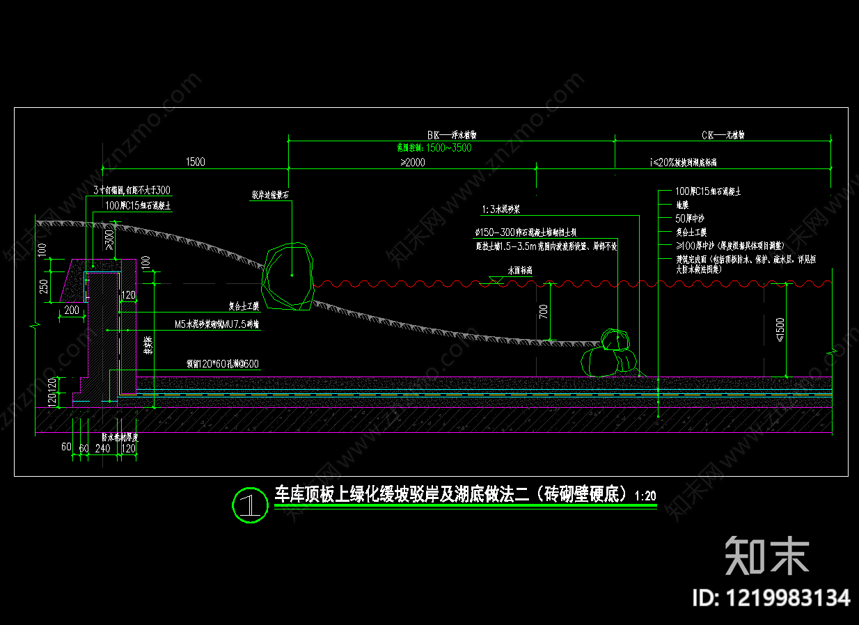景观节点cad施工图下载【ID:1219983134】
