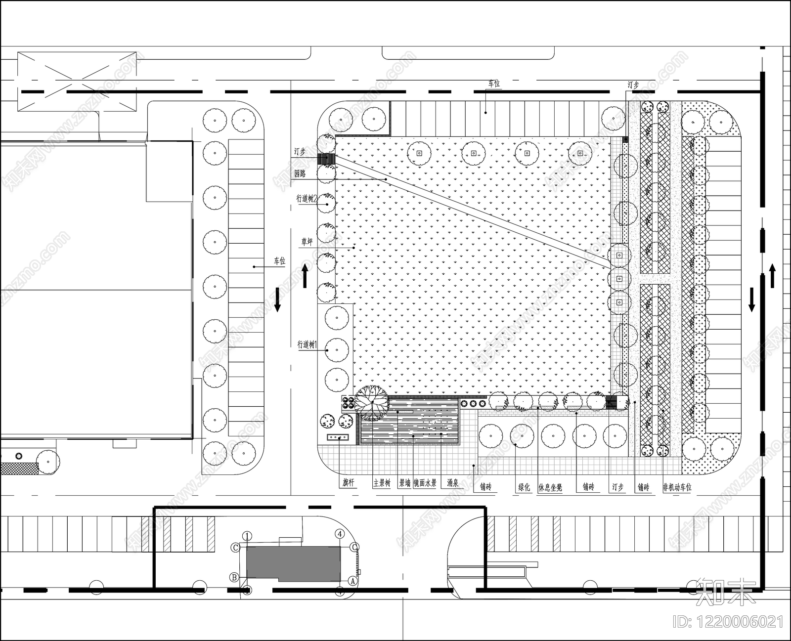 厂房景观cad施工图下载【ID:1220006021】