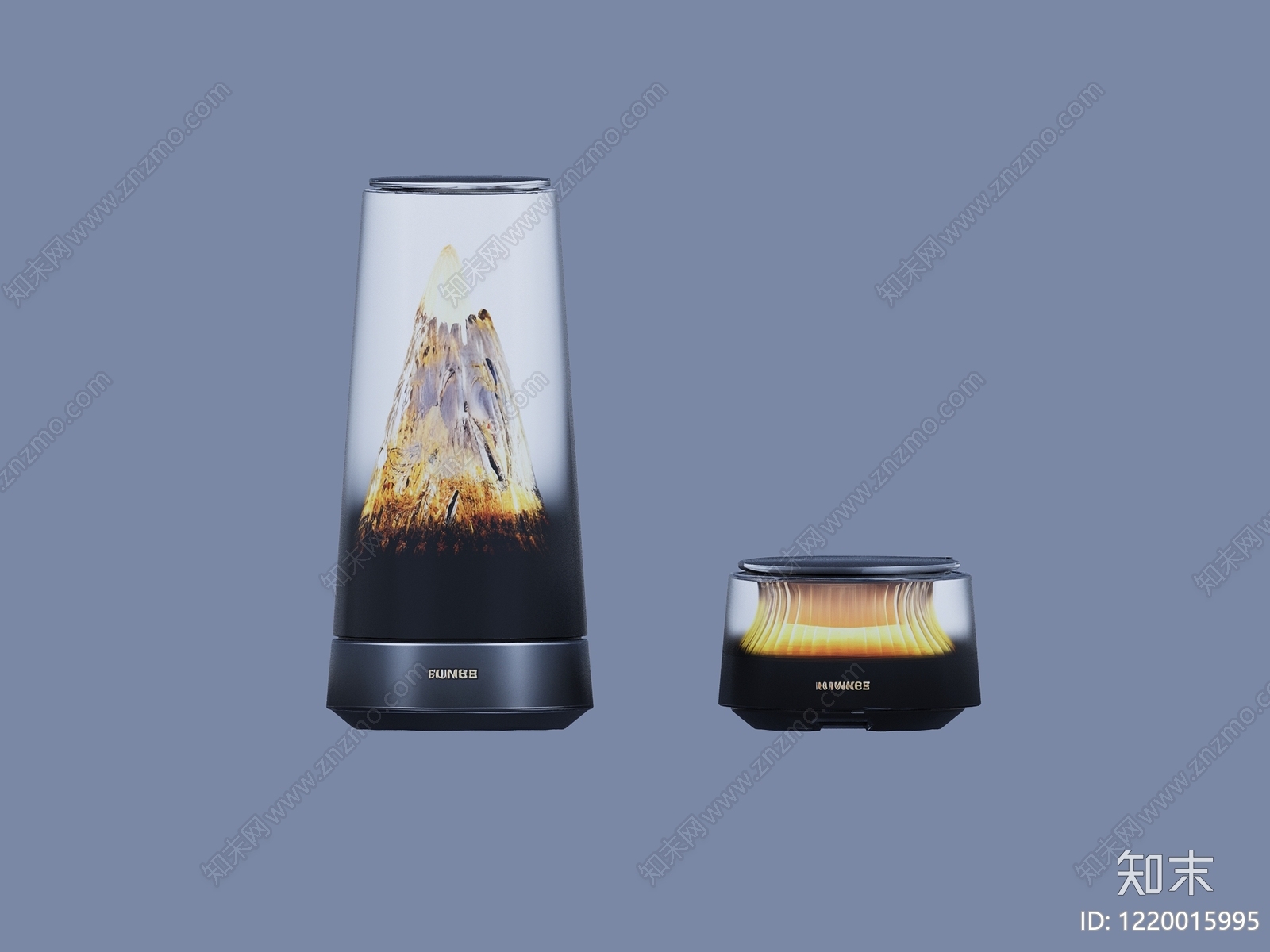 极简主义舞台音响3D模型渲染效果图