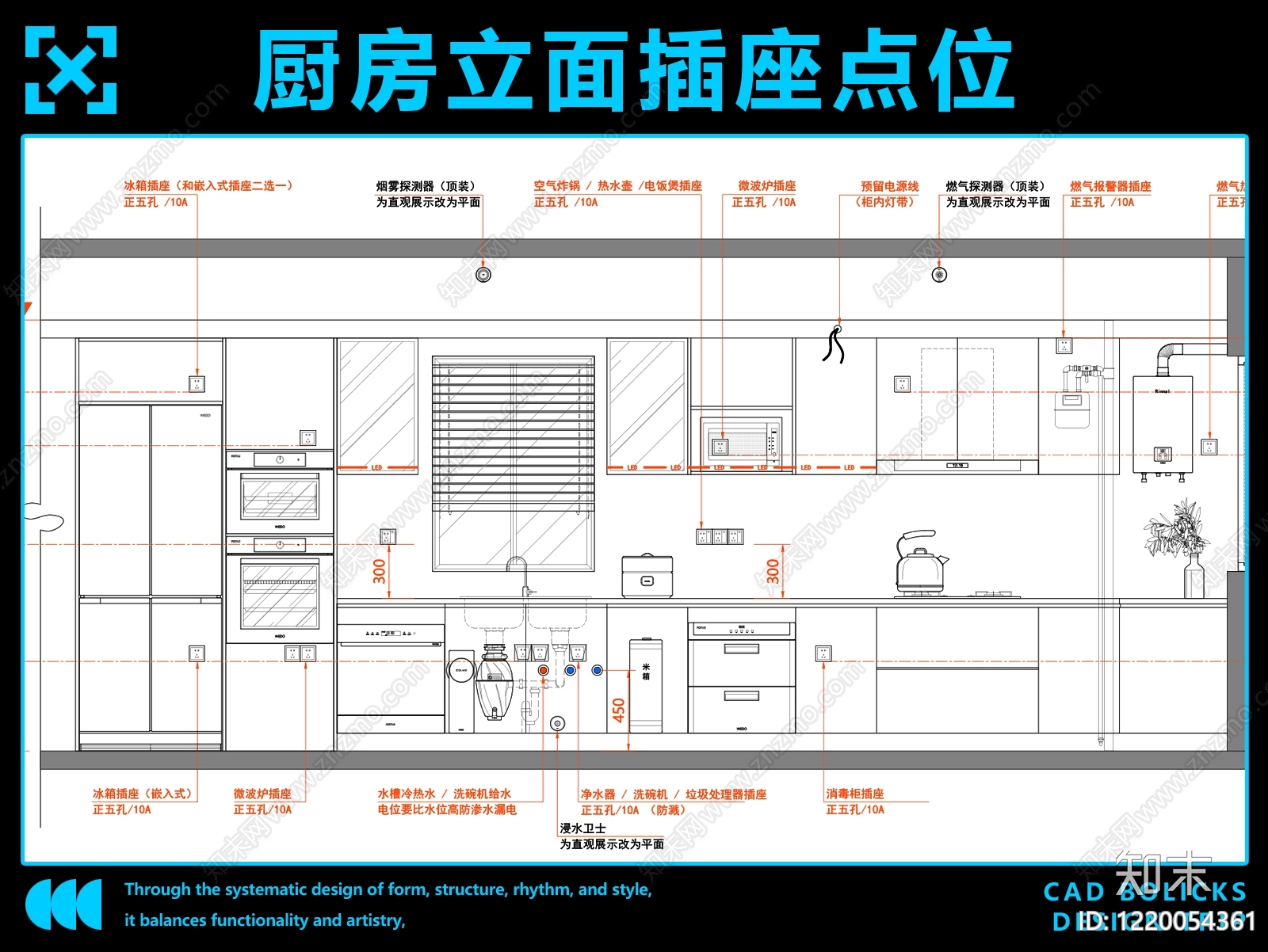 厨房CAD图纸