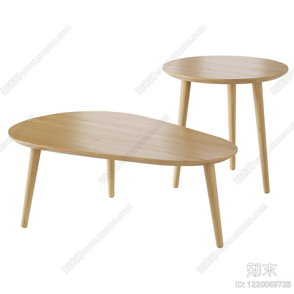 北欧几类组合3D模型下载【ID:1220069728】