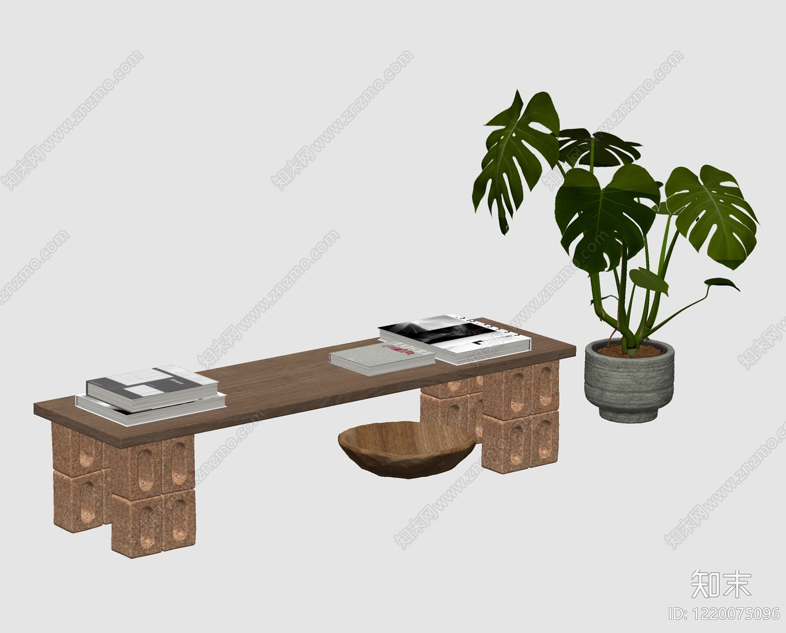 侘寂凳子SU模型下载【ID:1220075096】