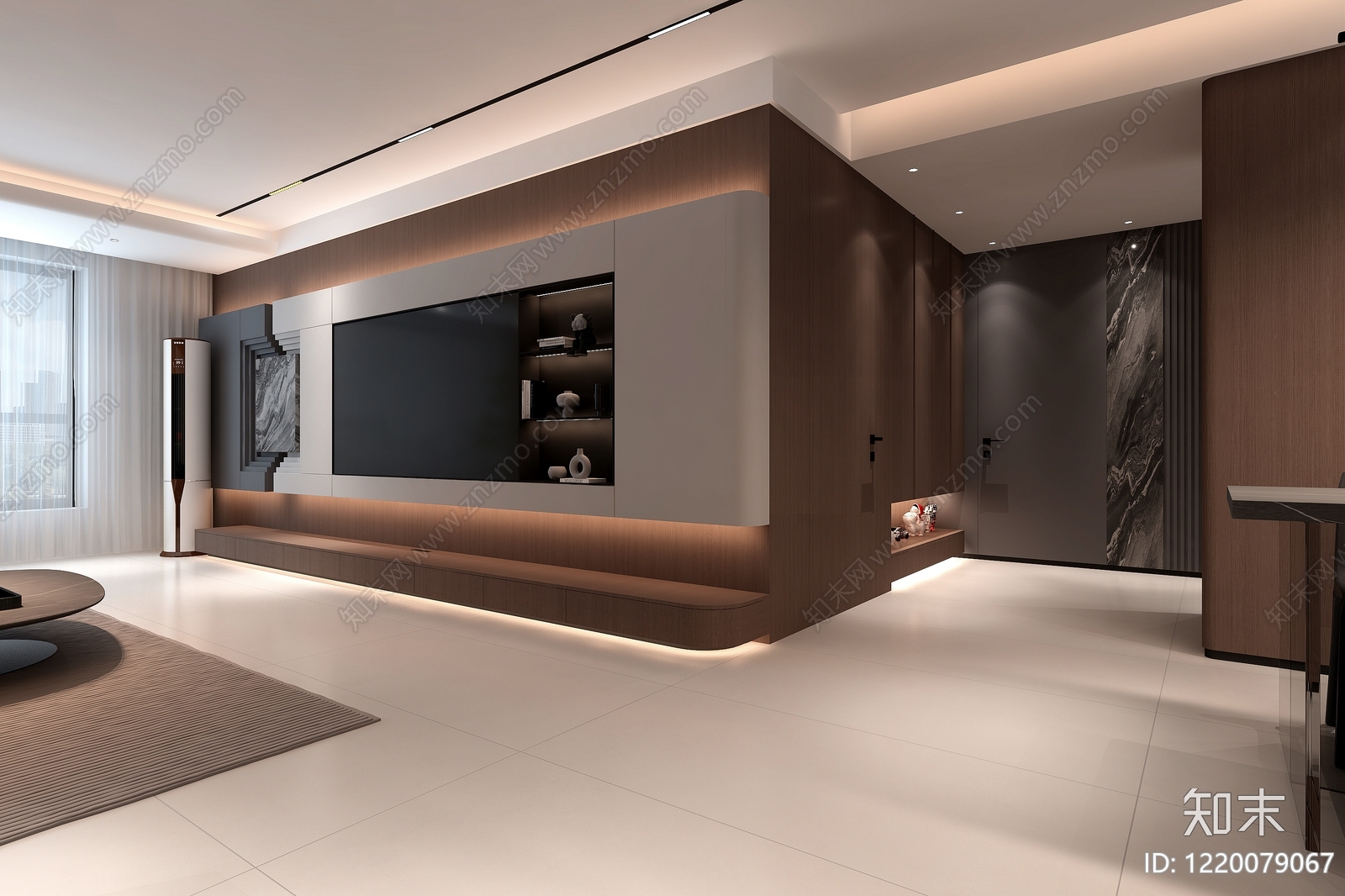 极简客餐厅3D模型下载【ID:1220079067】