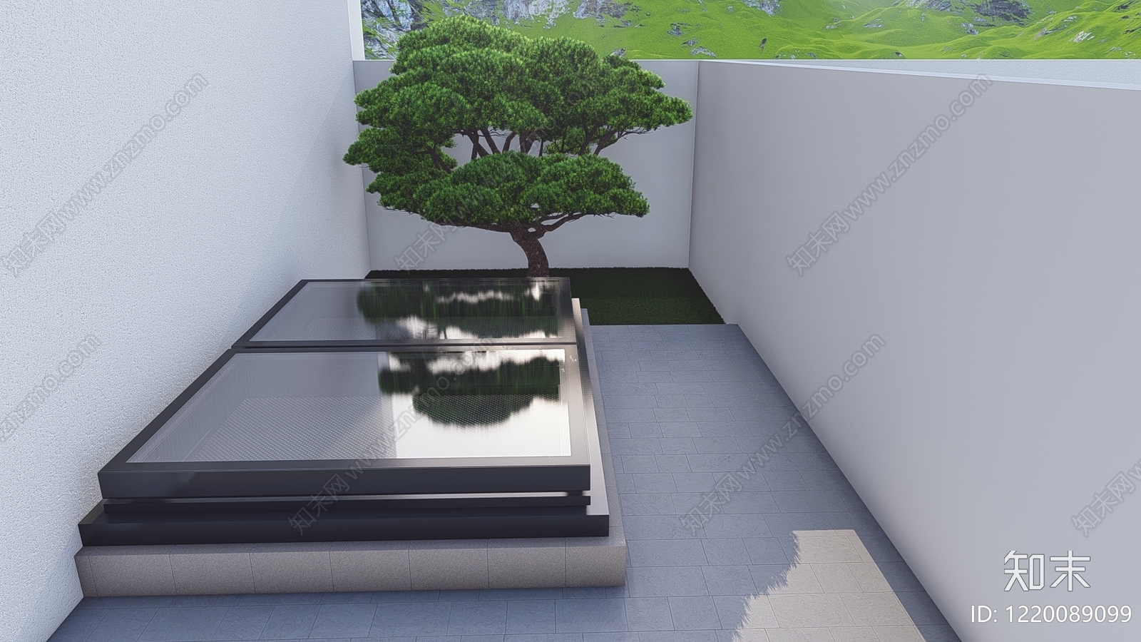 极简主义天窗SU模型下载【ID:1220089099】