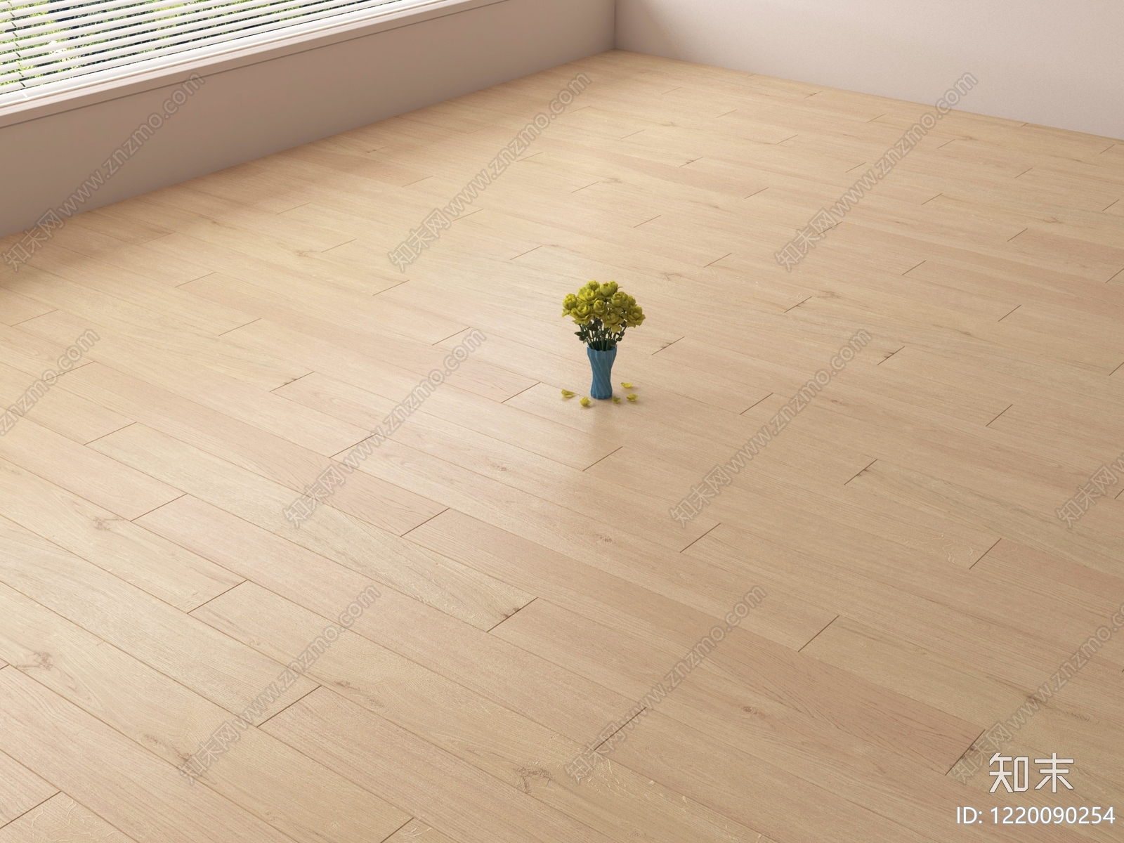 原木风地板SU模型下载【ID:1220090254】