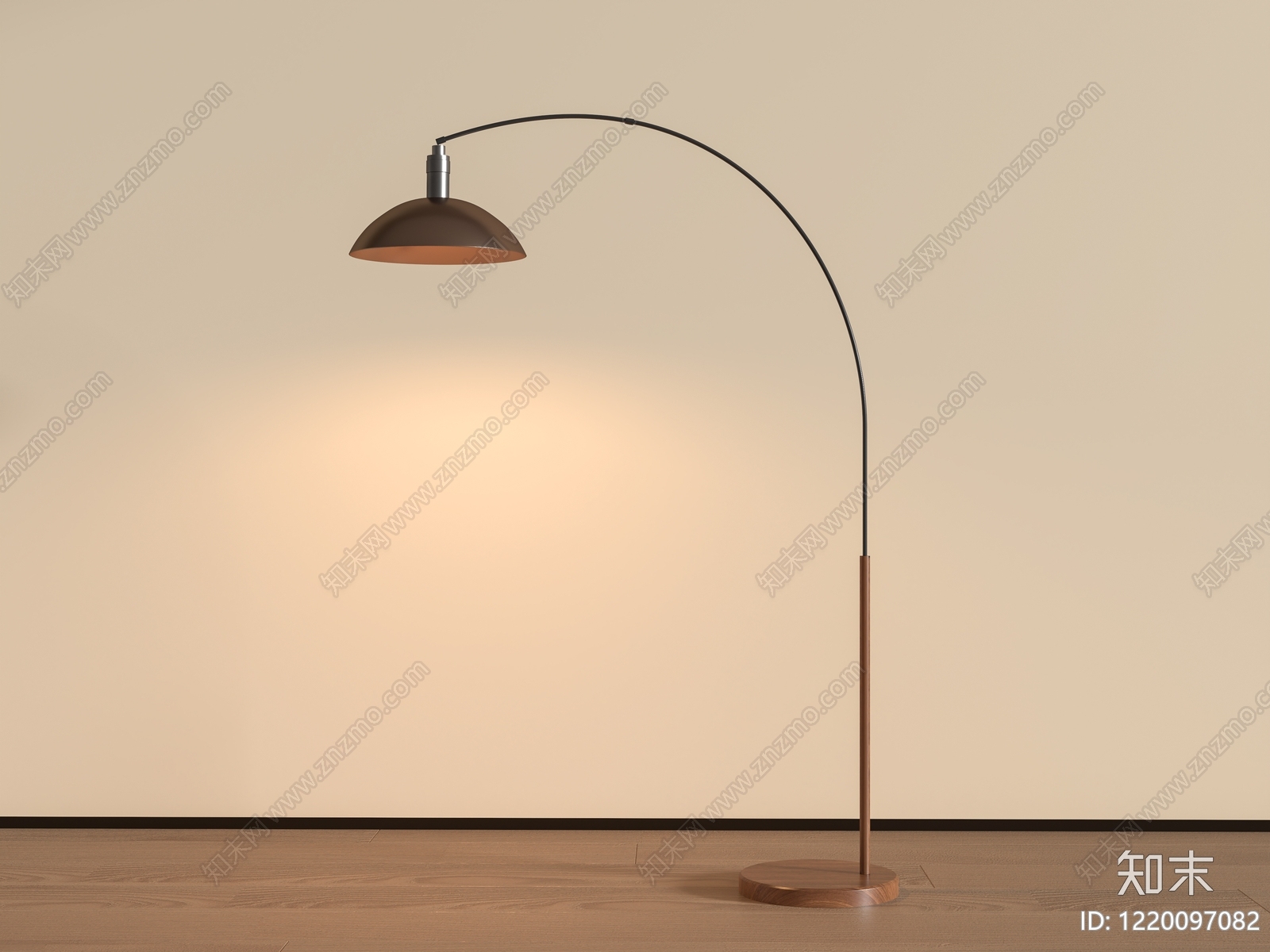 北欧风落地灯3D模型下载【ID:1220097082】