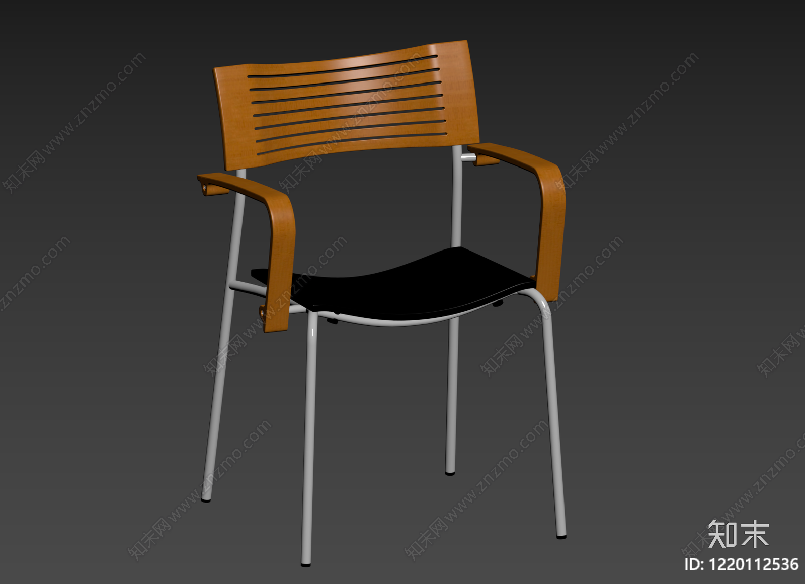 现代简约餐椅3D模型下载【ID:1220112536】