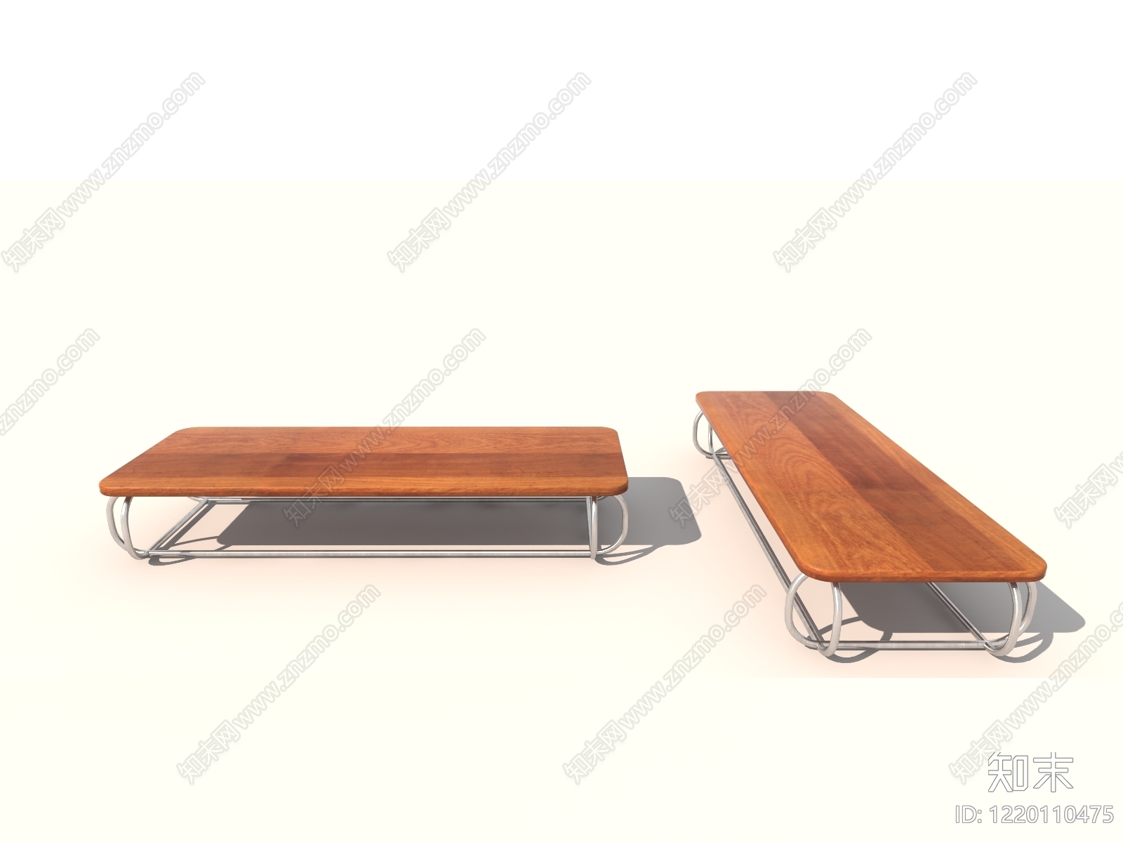 现代简约茶几3D模型下载【ID:1220110475】