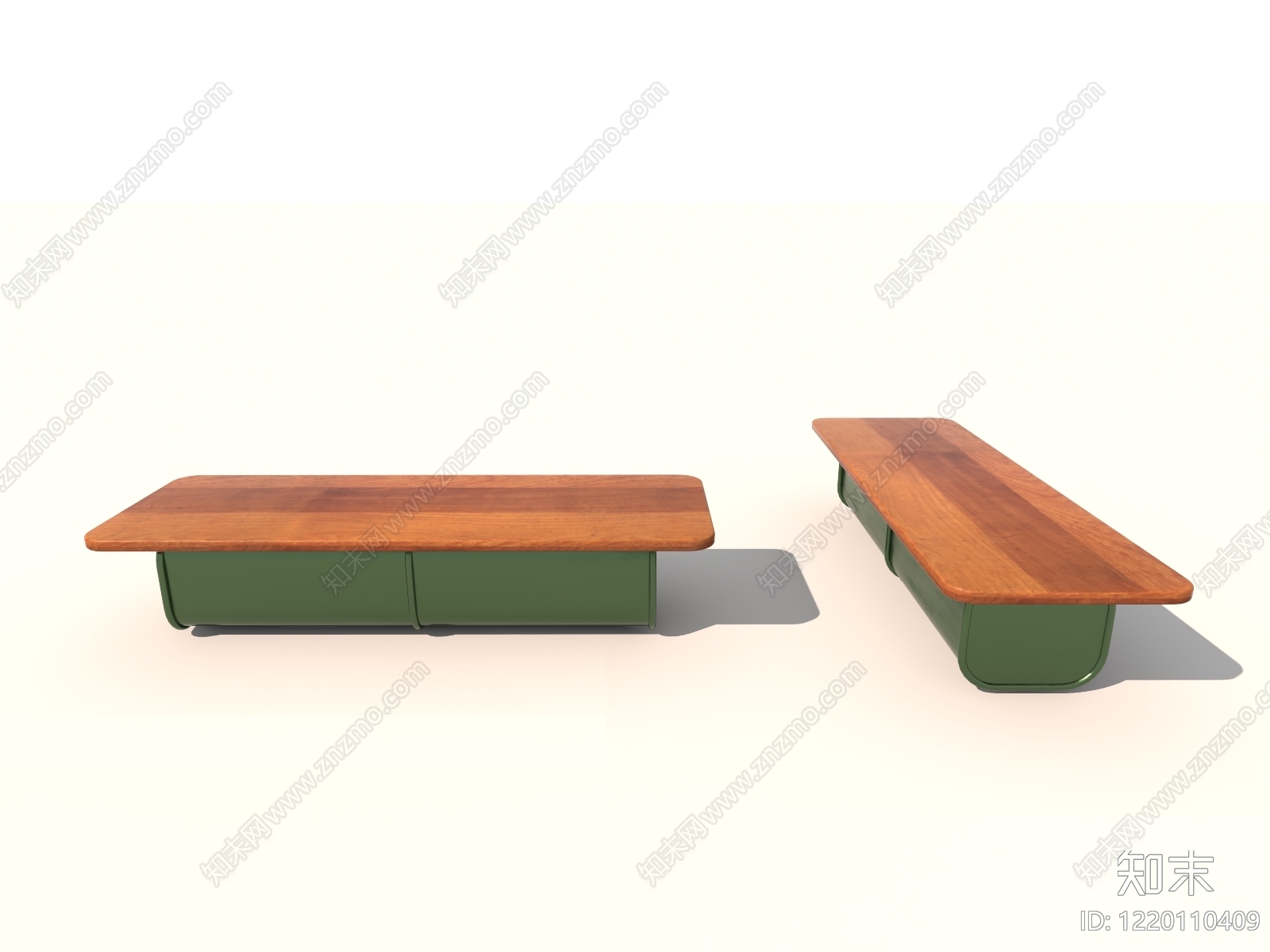 现代简约茶几3D模型下载【ID:1220110409】