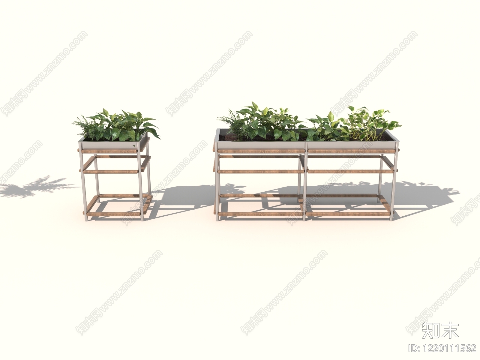 北欧花架3D模型下载【ID:1220111562】