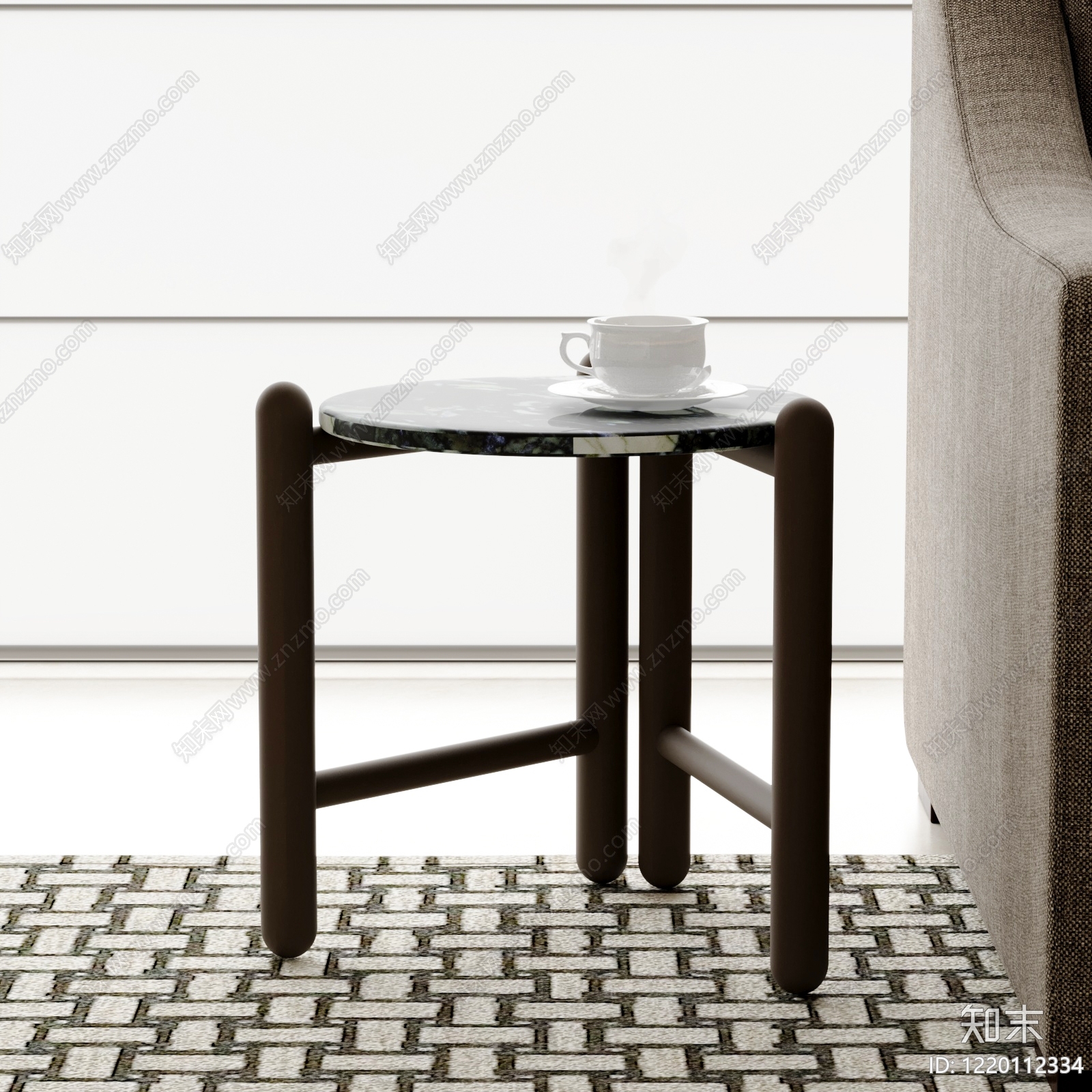 极简边几3D模型下载【ID:1220112334】