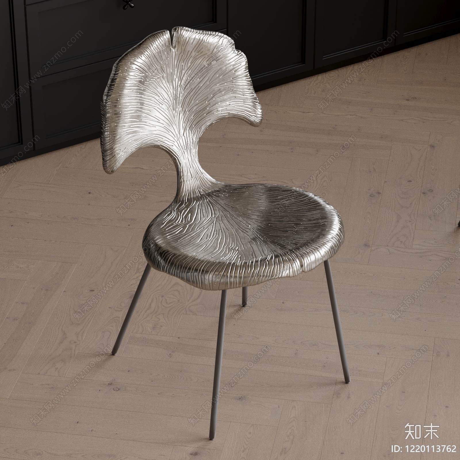 现代艺术风餐椅3D模型下载【ID:1220113762】