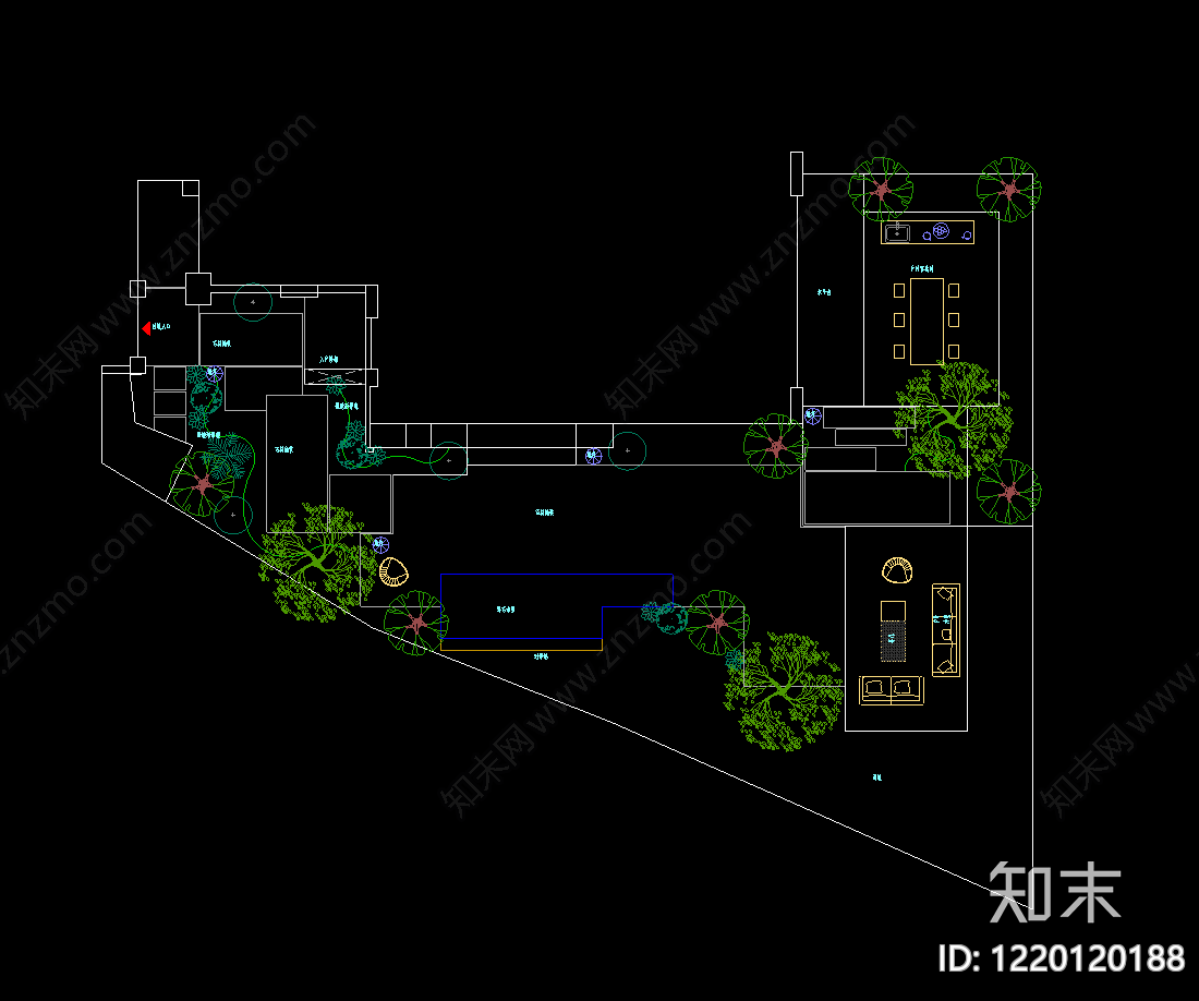 庭院CAD图纸
