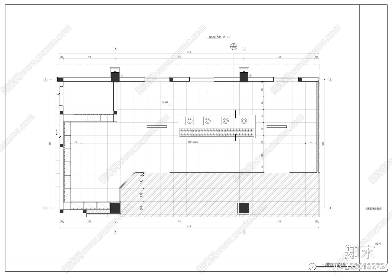 科技馆cad施工图下载【ID:1220122724】