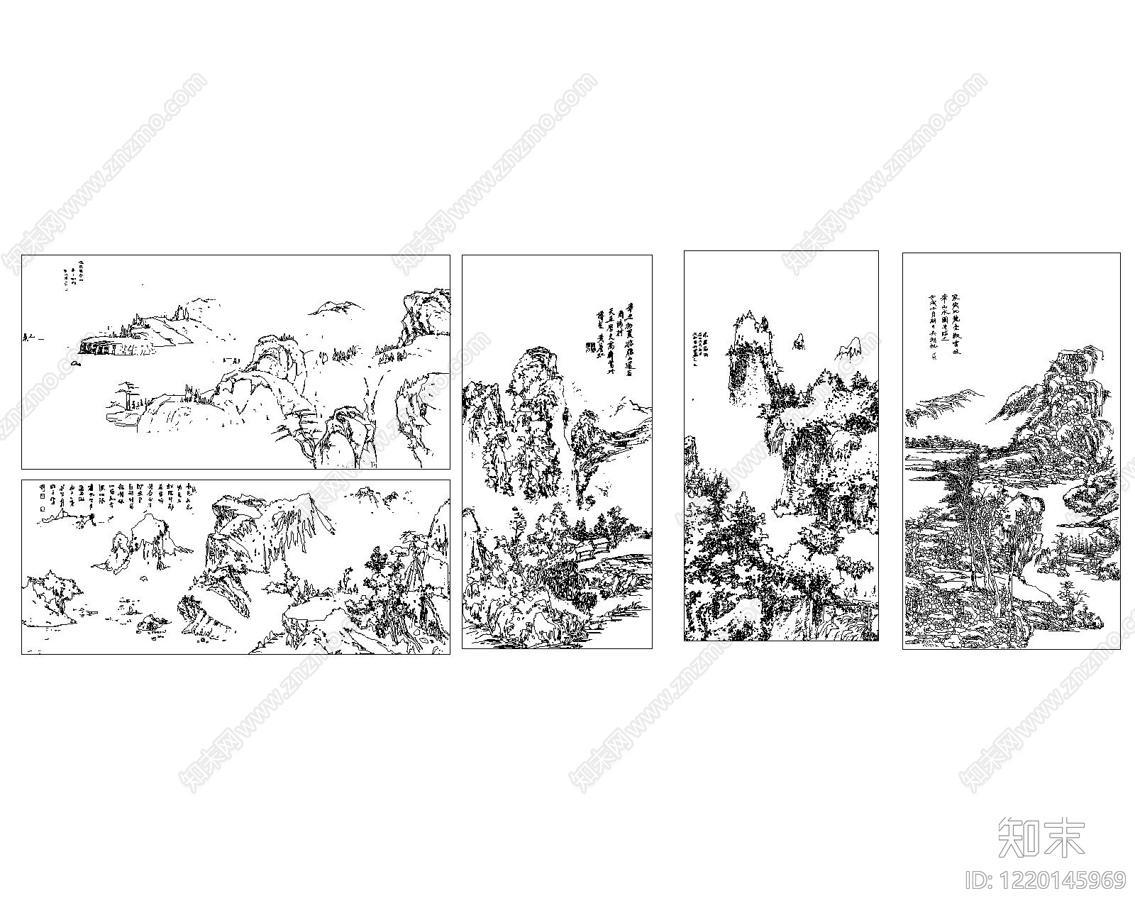挂画CAD图纸