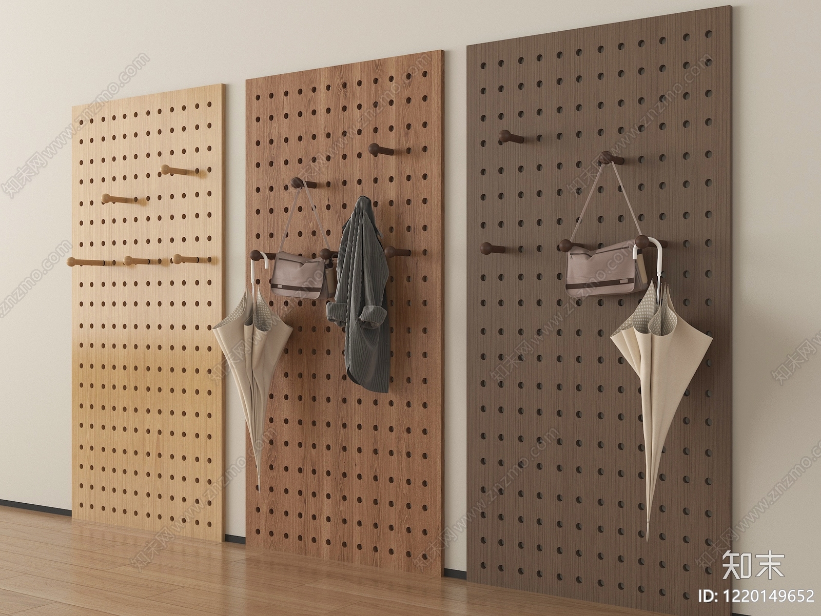 日式晾衣架3D模型下载【ID:1220149652】