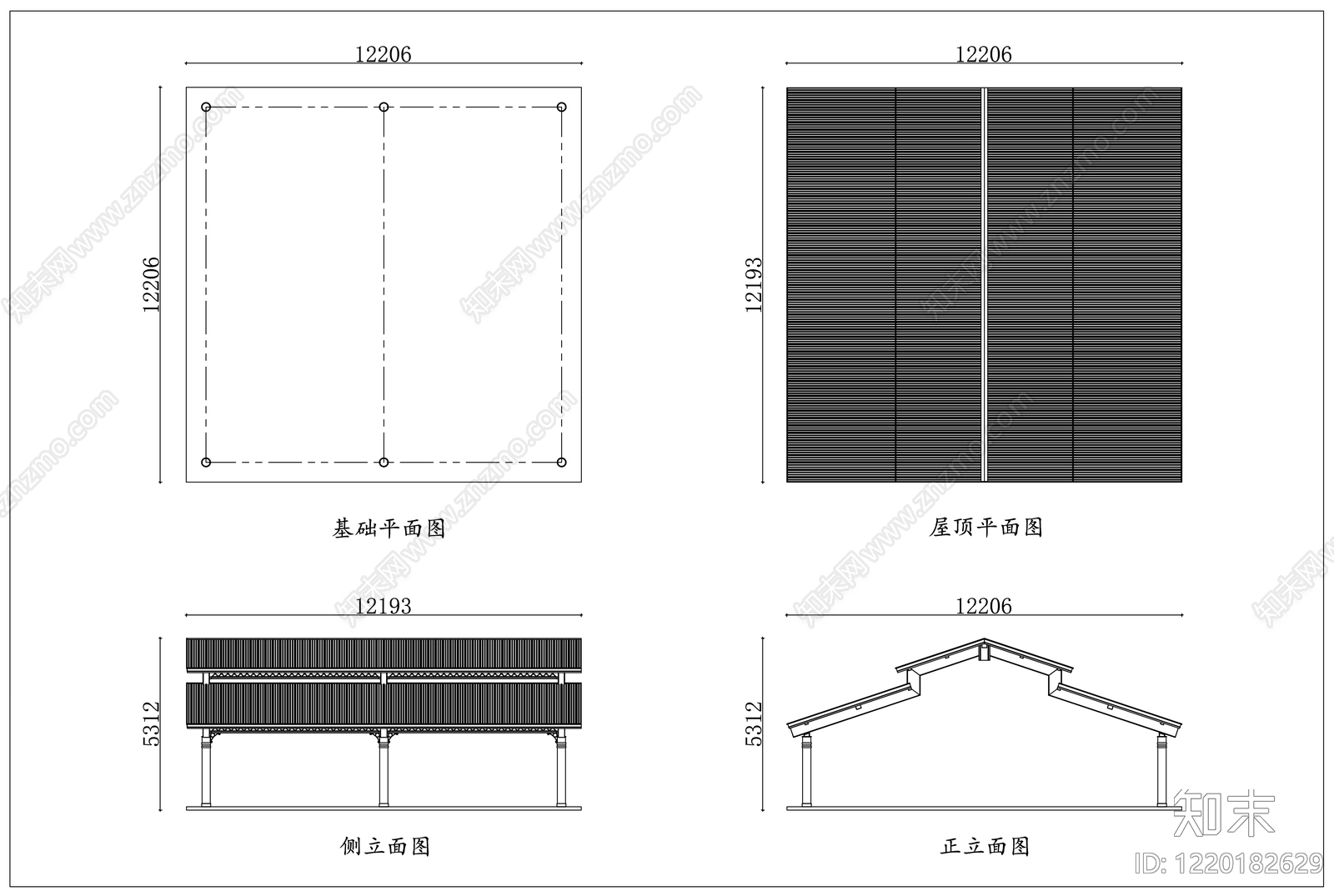钢结构cad施工图下载【ID:1220182629】