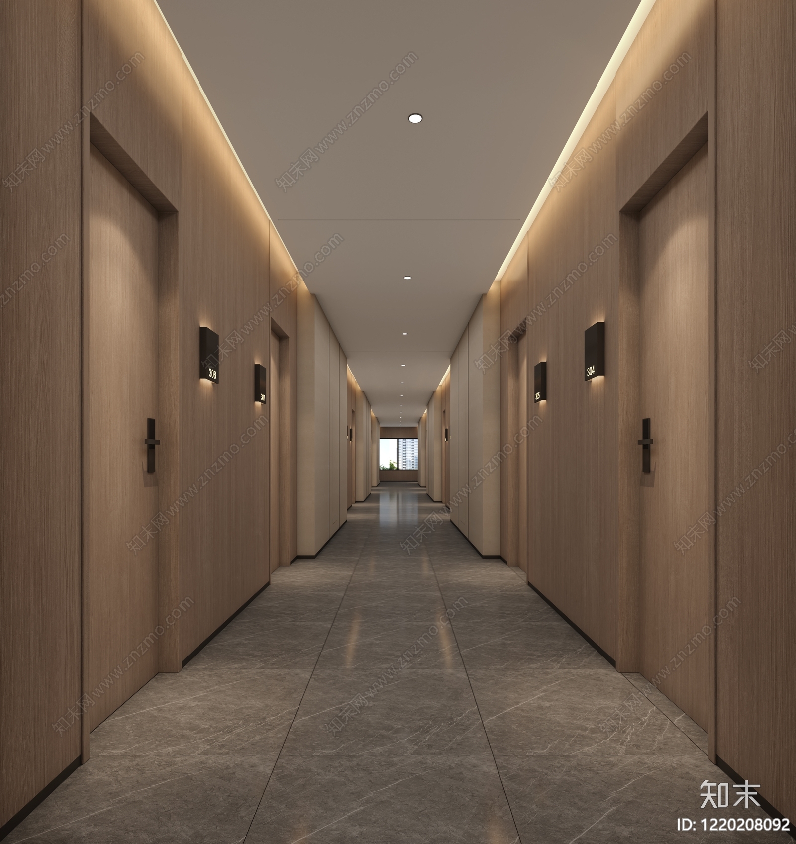 现代简约董事长办公室3D模型下载【ID:1220208092】