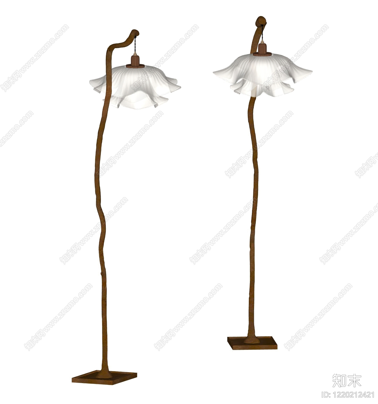 侘寂落地灯SU模型下载【ID:1220212421】