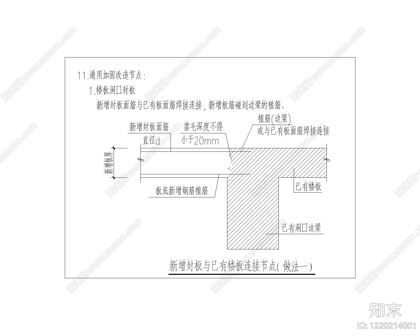 其他节点详图cad施工图下载【ID:1220214001】