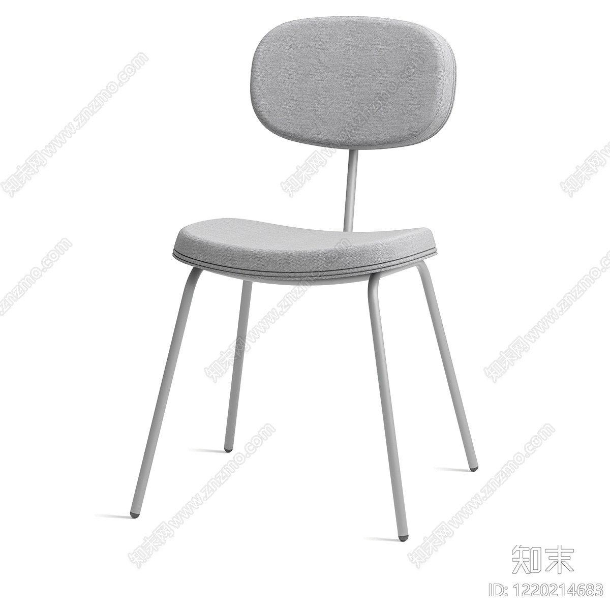 北欧餐椅3D模型下载【ID:1220214683】