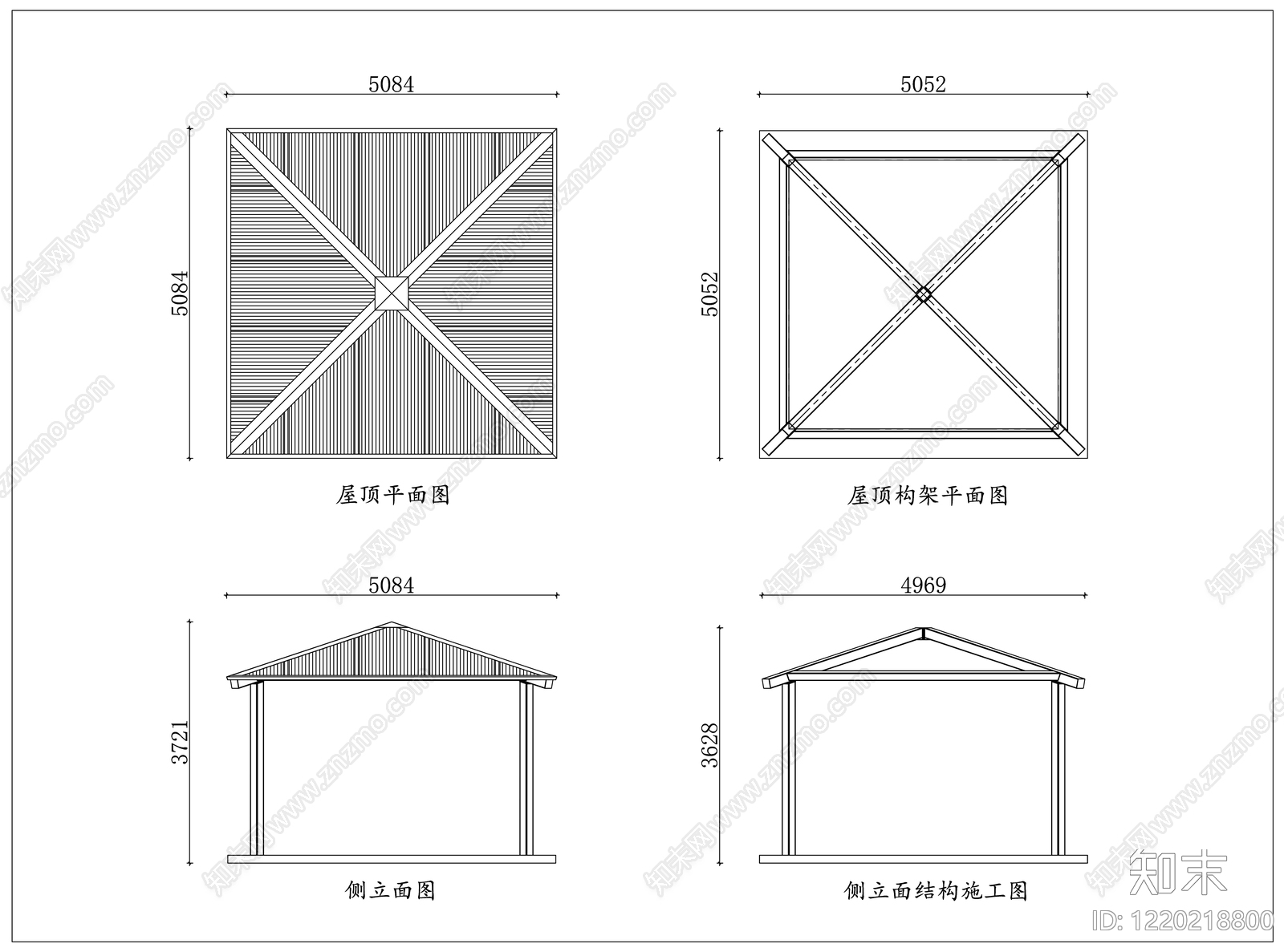 钢结构cad施工图下载【ID:1220218800】