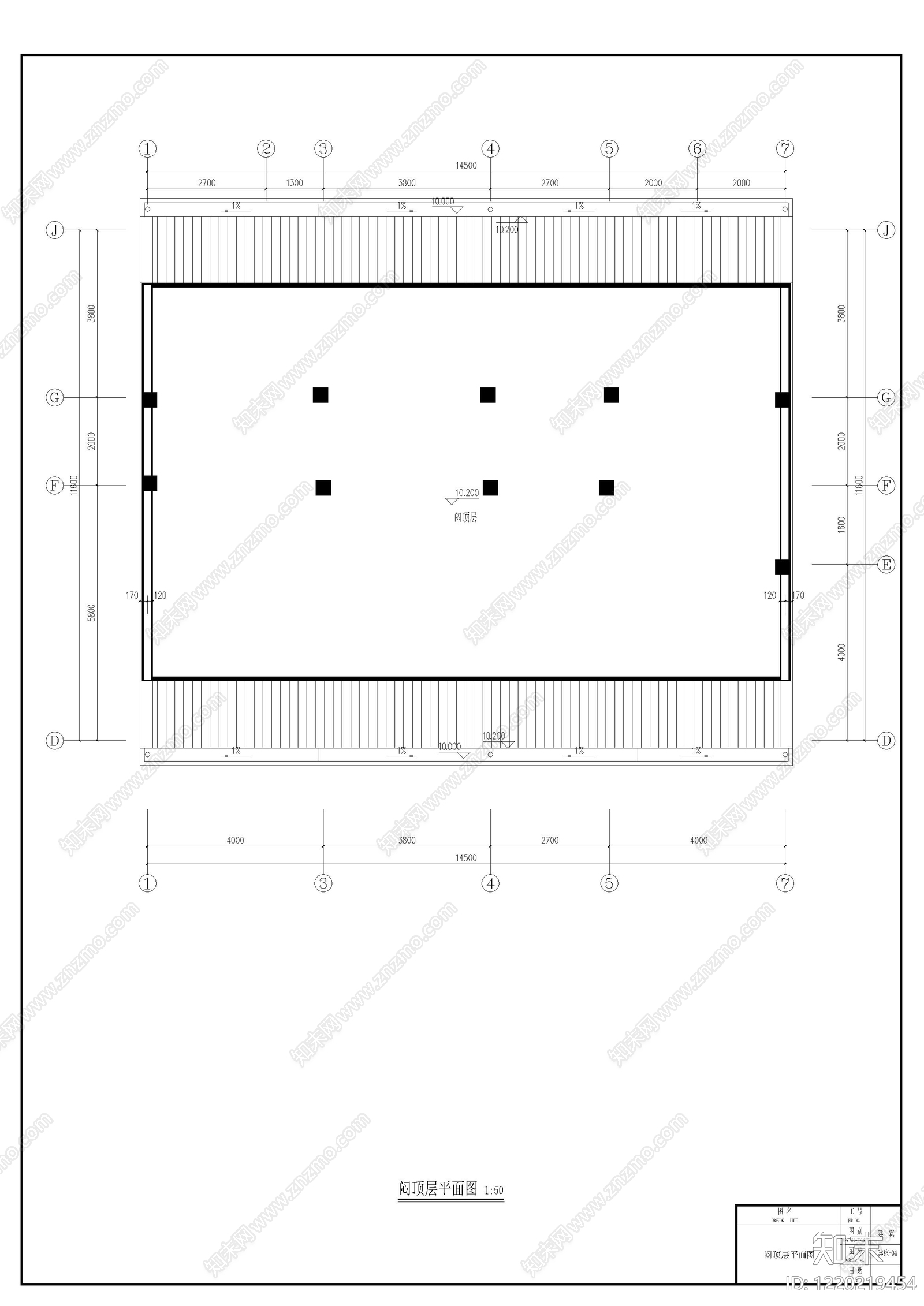别墅建筑cad施工图下载【ID:1220219454】