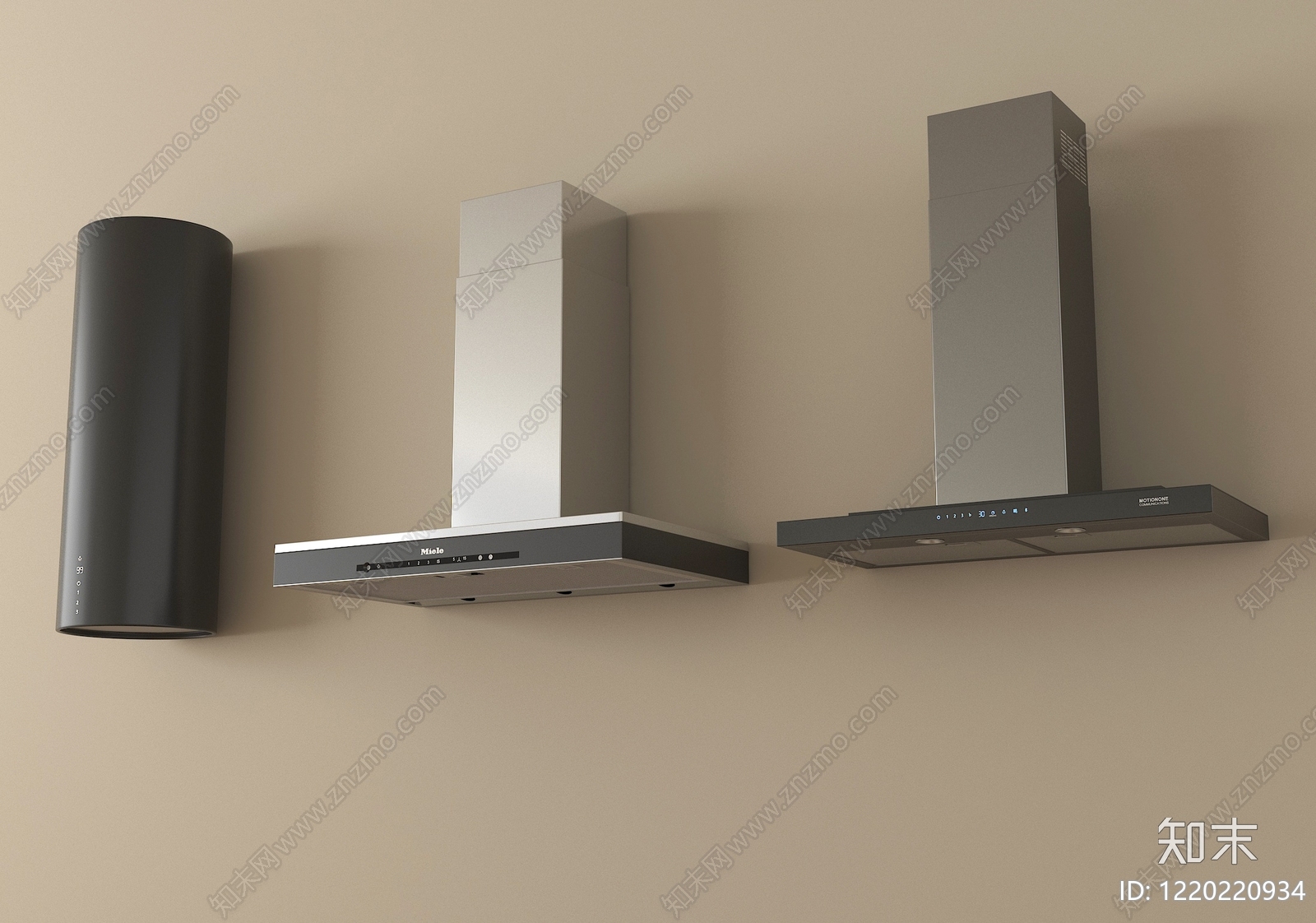 极简主义油烟机3D模型下载【ID:1220220934】